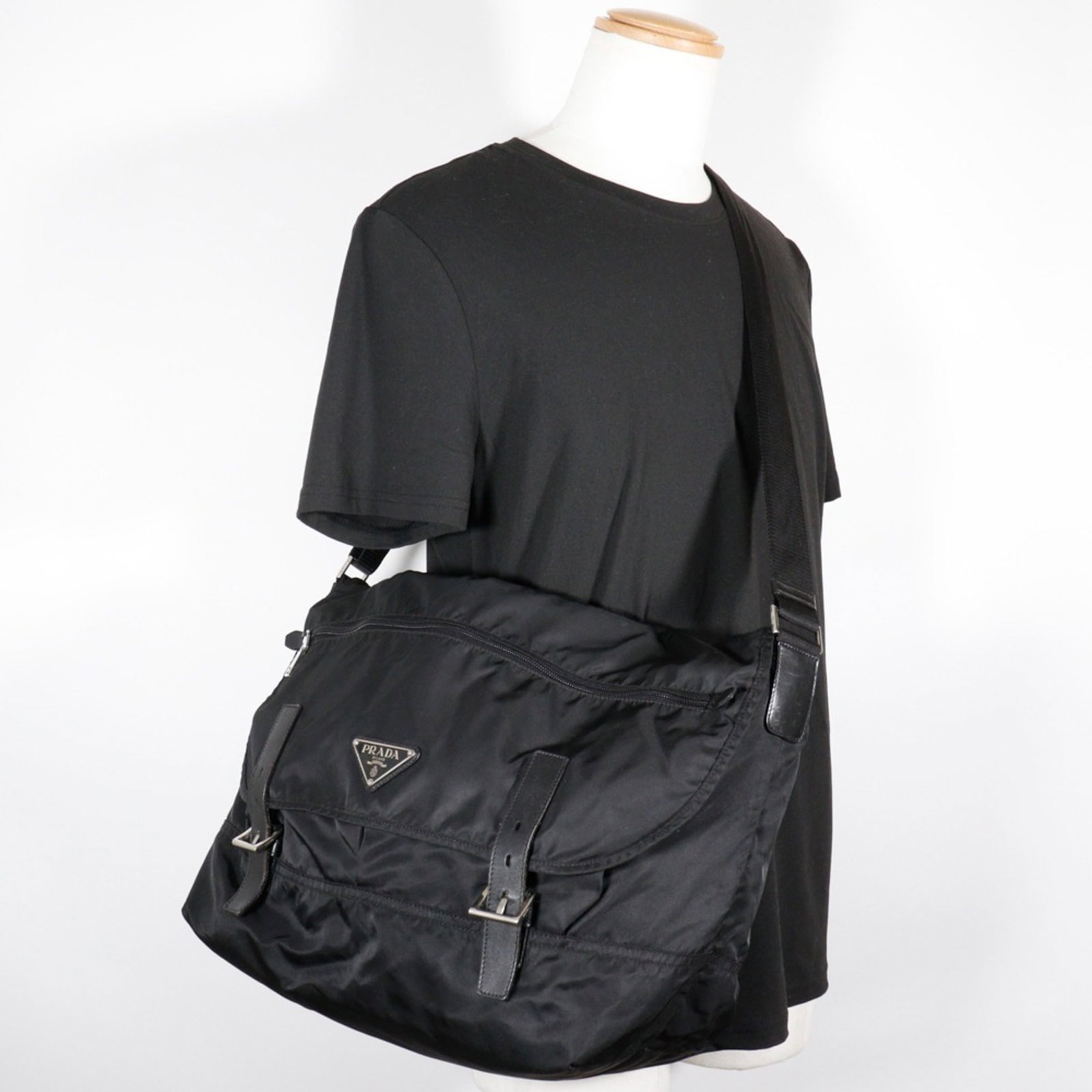 Prada Shoulder Bag Nylon - 13