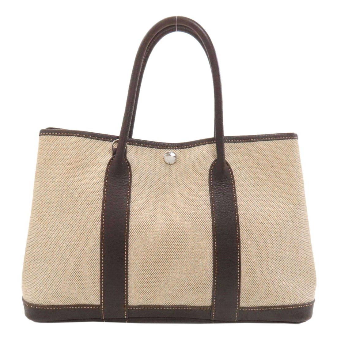 Silver Marble Hardware Tote Bag - 2