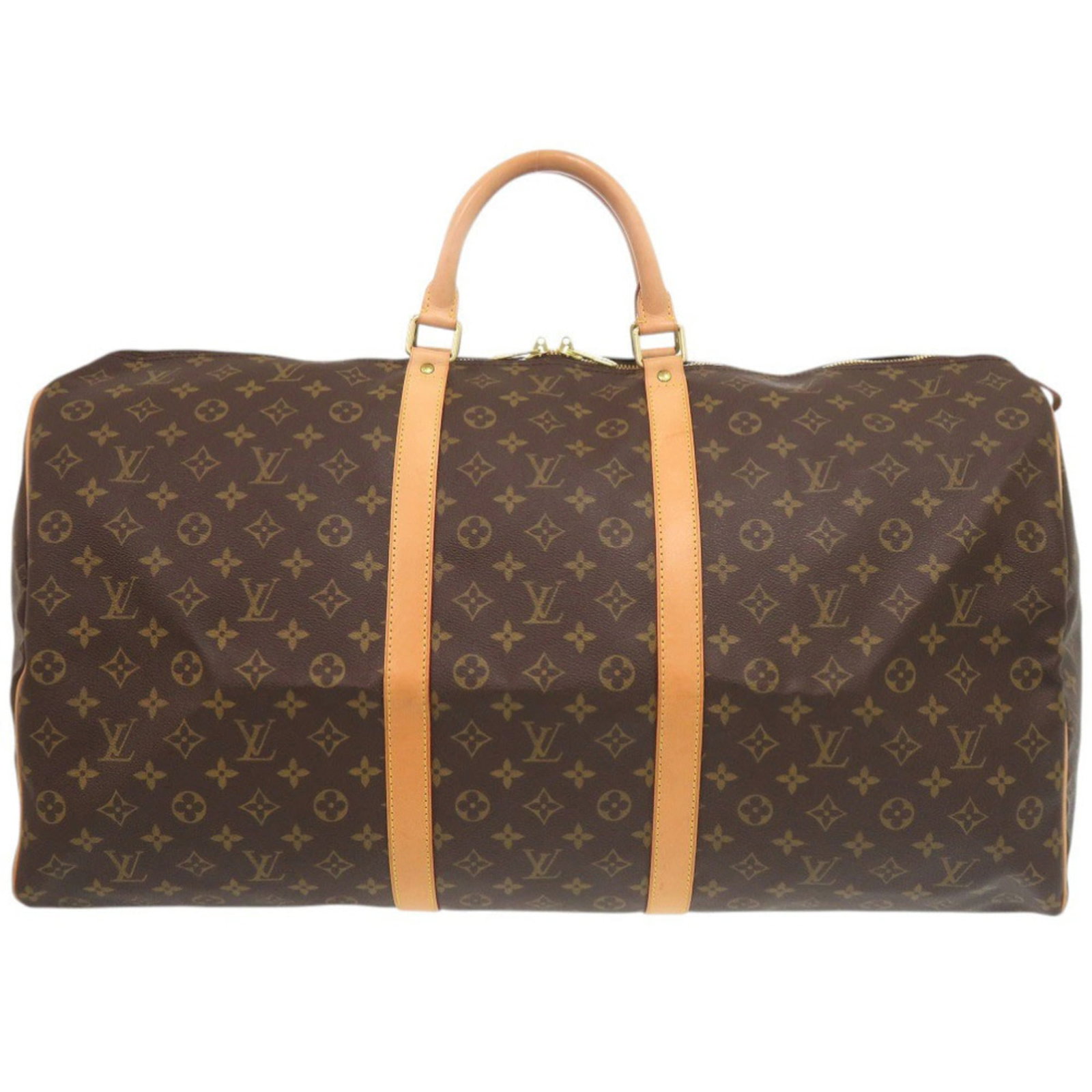 Louis Vuitton Boston Bag Monogram: Louis Vuitton Boston Bag Monogram The Louis Vuitton Boston Bag Monogram is a classic design with a timeless appeal. This brown monogrammed bag features the iconic LV logo and measures 32cm x 60cm x 25