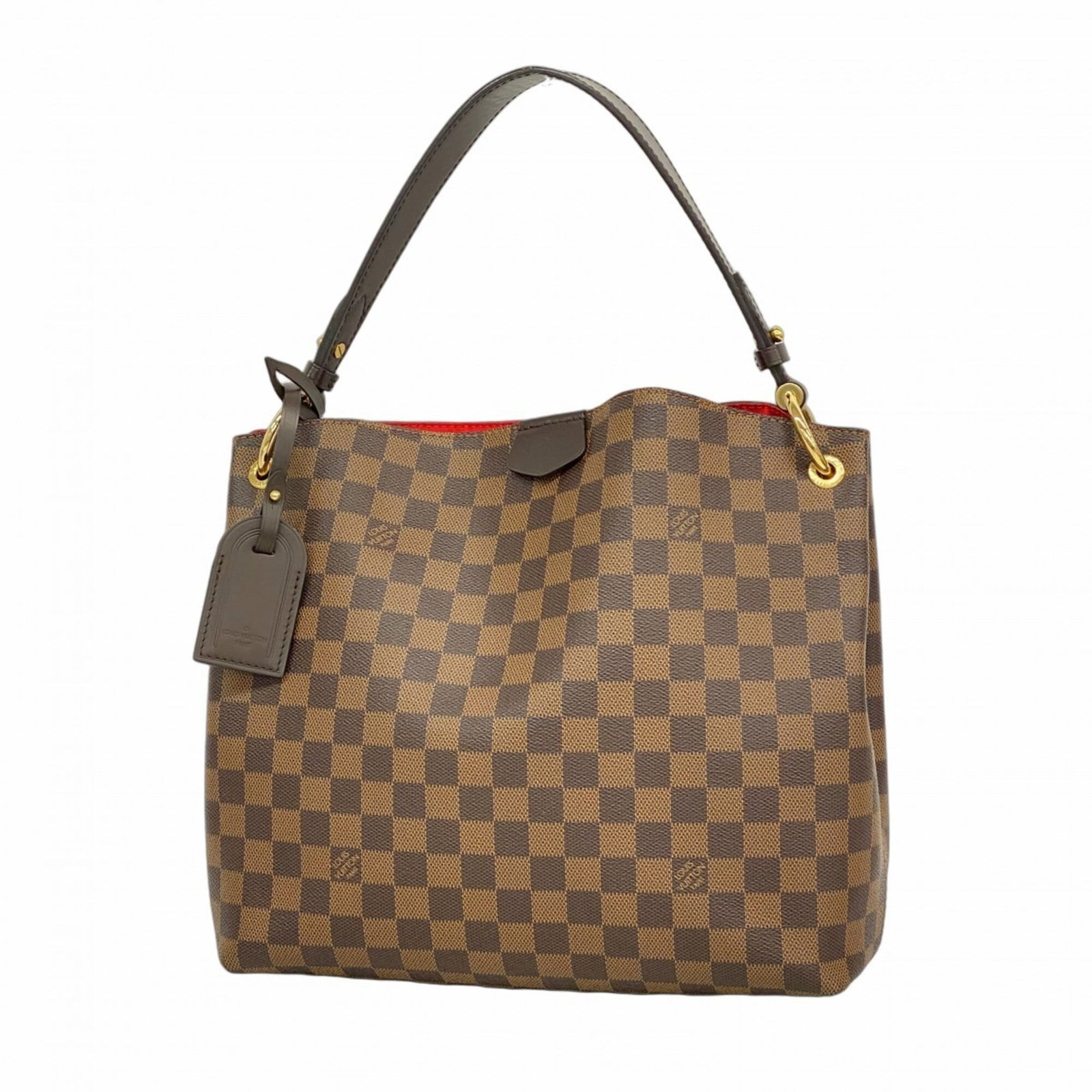Louis Vuitton Shoulder Bag: Louis Vuitton Shoulder Bag The Louis Vuitton Shoulder Bag features Ebene leather and measures 28.5cm x 29cm x 11cm, making it a compact yet stylish accessory for everyday use. With its classic design 