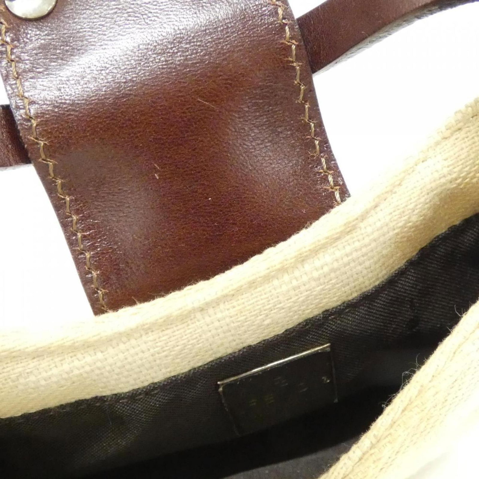 Fendi Handbag Canvas - 10