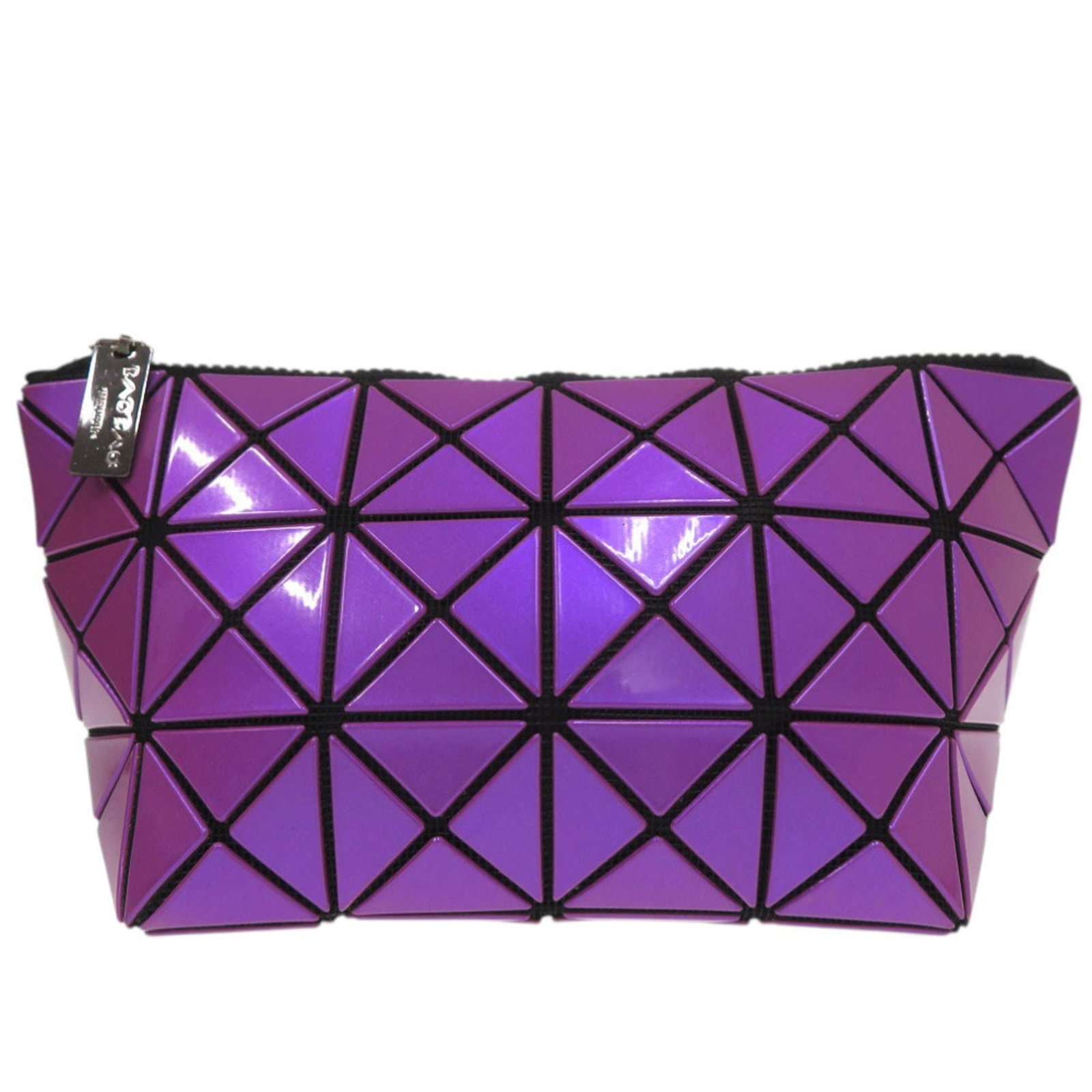 Issey Miyake Pouch Pvc: Issey Miyake Pouch Pvc The Issey Miyake Pouch Pvc is a unique and stylish accessory featuring a vibrant purple PVC material. With its compact size and sleek design, this pouch is perfect for adding a 
