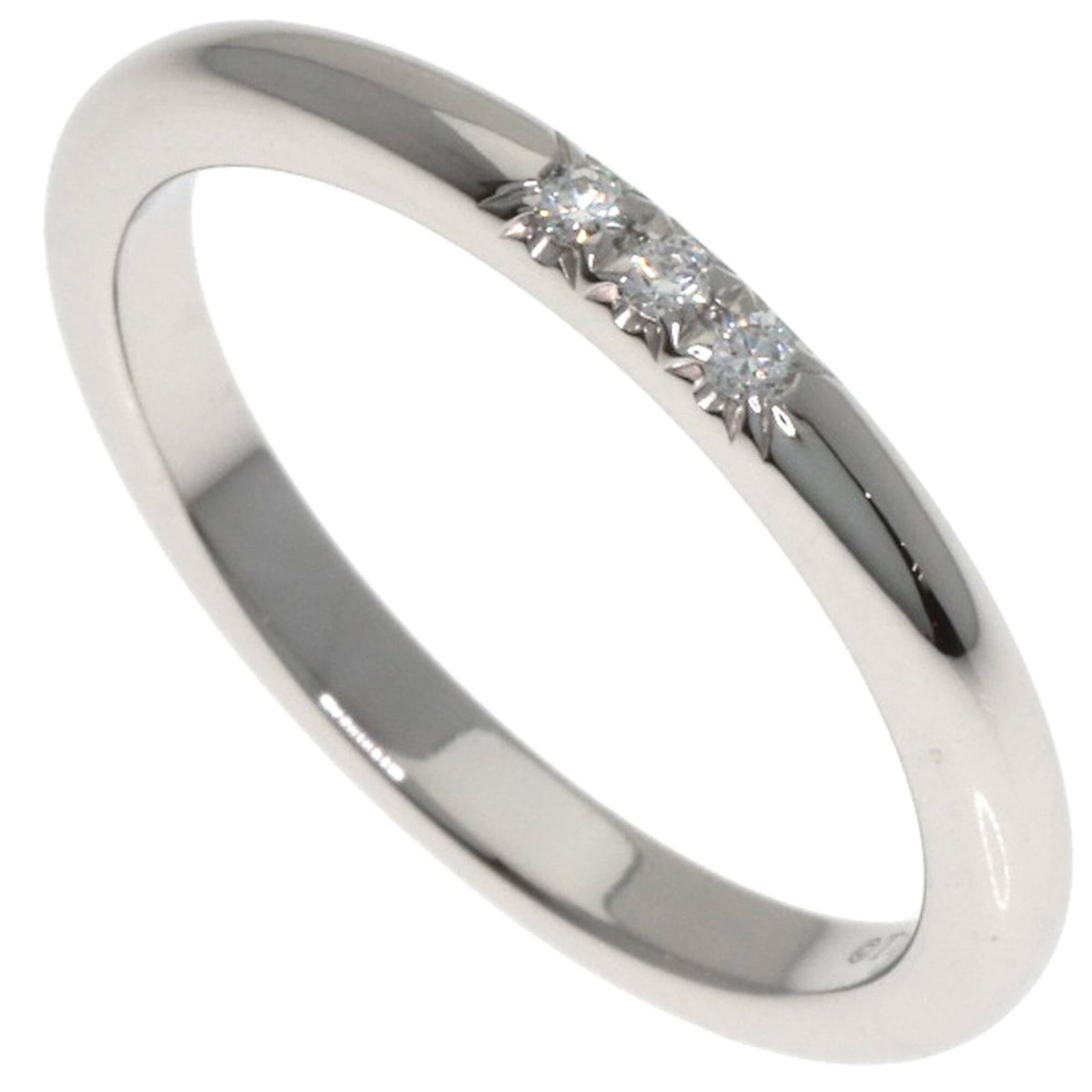 Tiffany Band Ring Platinum 950: Tiffany Band Ring Platinum 950 Tiffany Band Ring in Platinum 950 features a diamond stone and has a width of 1.9mm / 0.07''. The ring weighs 3.2g / 0.11oz and is made from high-quality platinum, with 