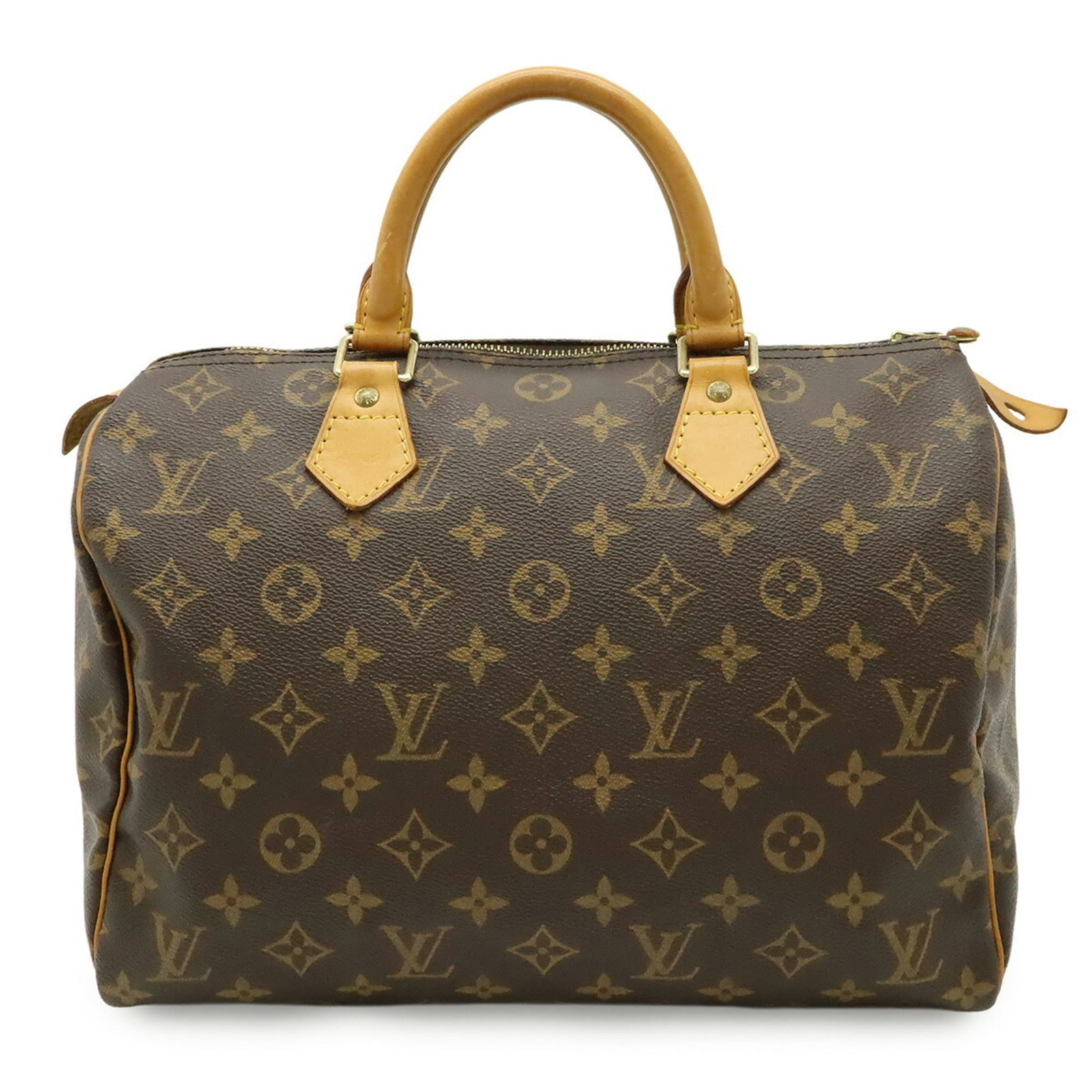 Louis Vuitton Handbag Pvc: Louis Vuitton Handbag Pvc Brown Louis Vuitton Pvc Handbag with Traces of Usage. This used handbag features pvc material and measures 22cm x 30.5cm x 17.5cm. It has scratches and dirt, but remains in