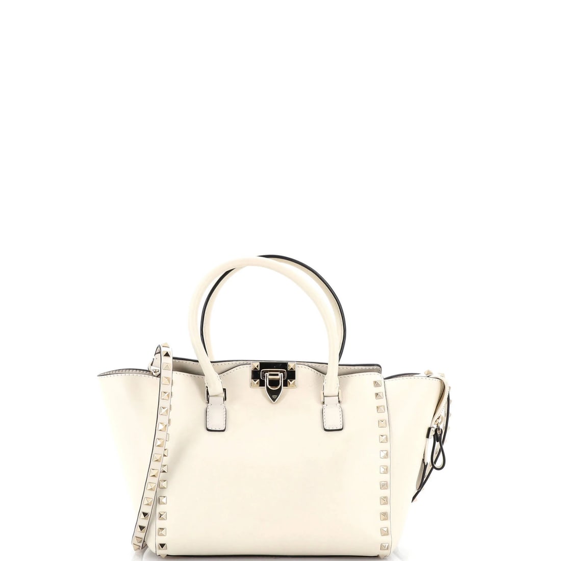 Small Rigid Leather Rockstud Tote by Valentino Garavani (1 of 5)