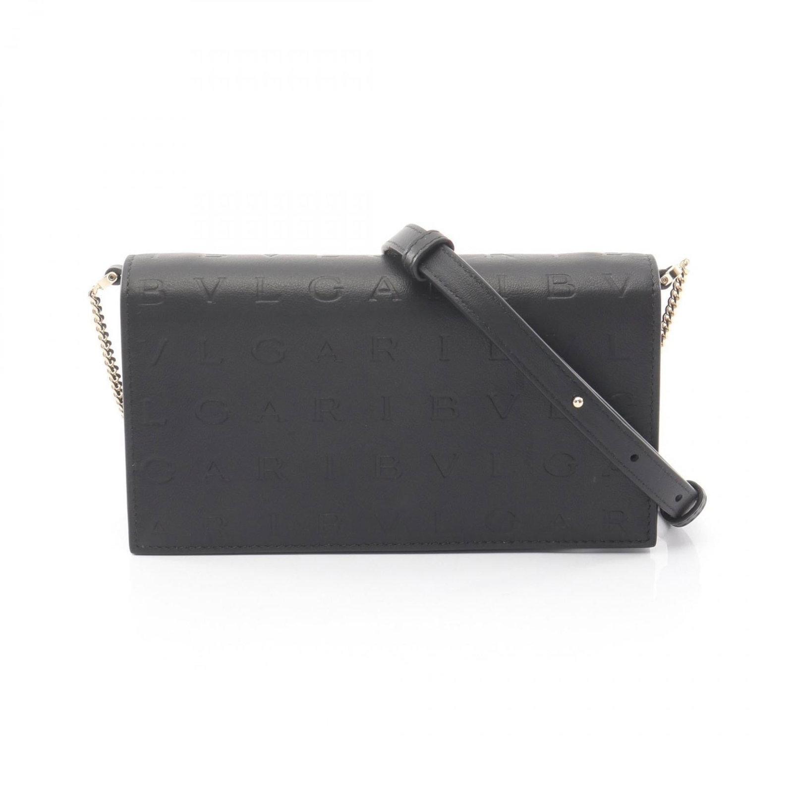 Bvlgari Handbag Shoulder Bag Leather: Bvlgari Handbag Shoulder Bag Leather Bvlgari's iconic leather shoulder bag boasts sleek black design with subtle scratches and minor dirt marks, giving it a well-loved yet still stylish appearance. Th