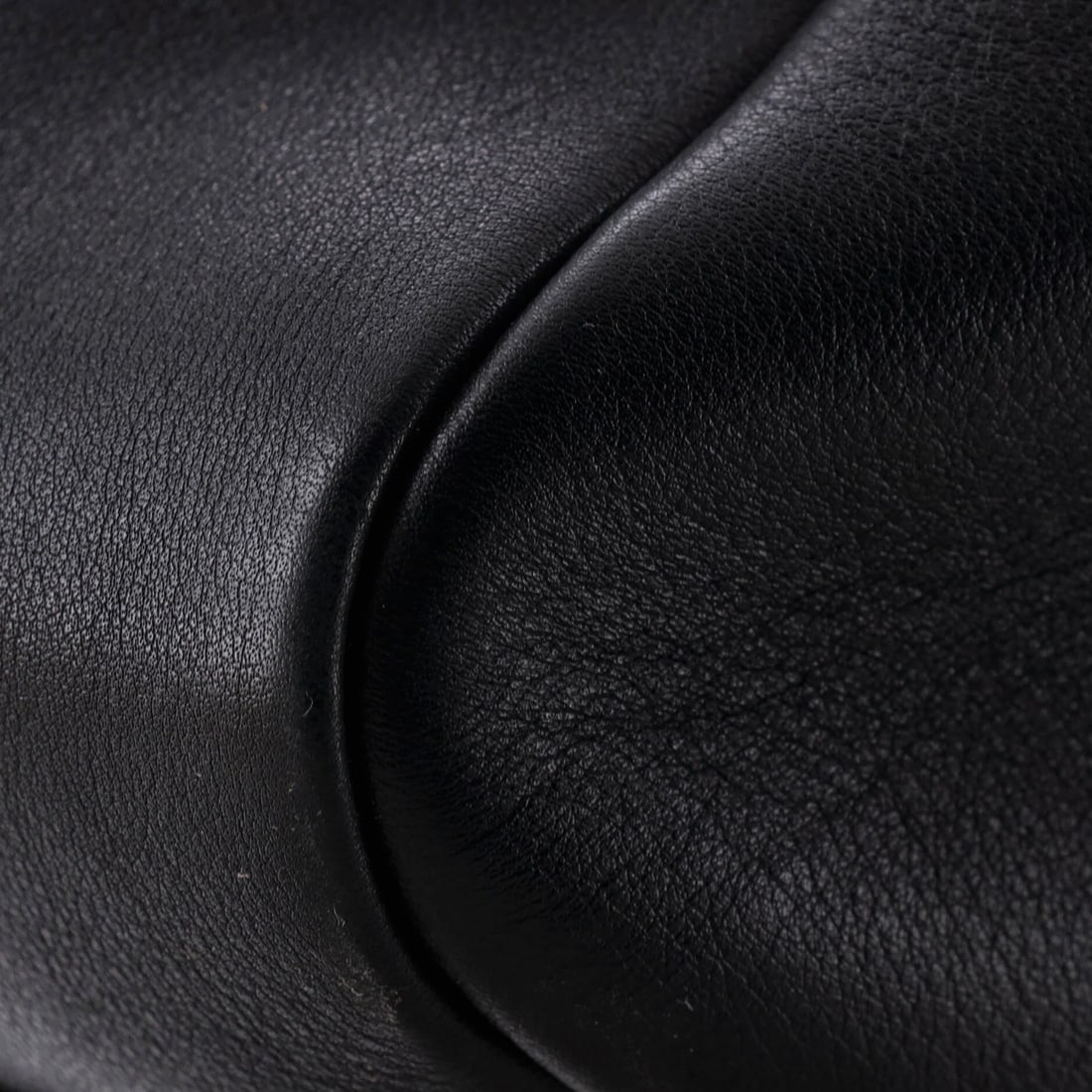 Leather hobobag in supple large size - 6