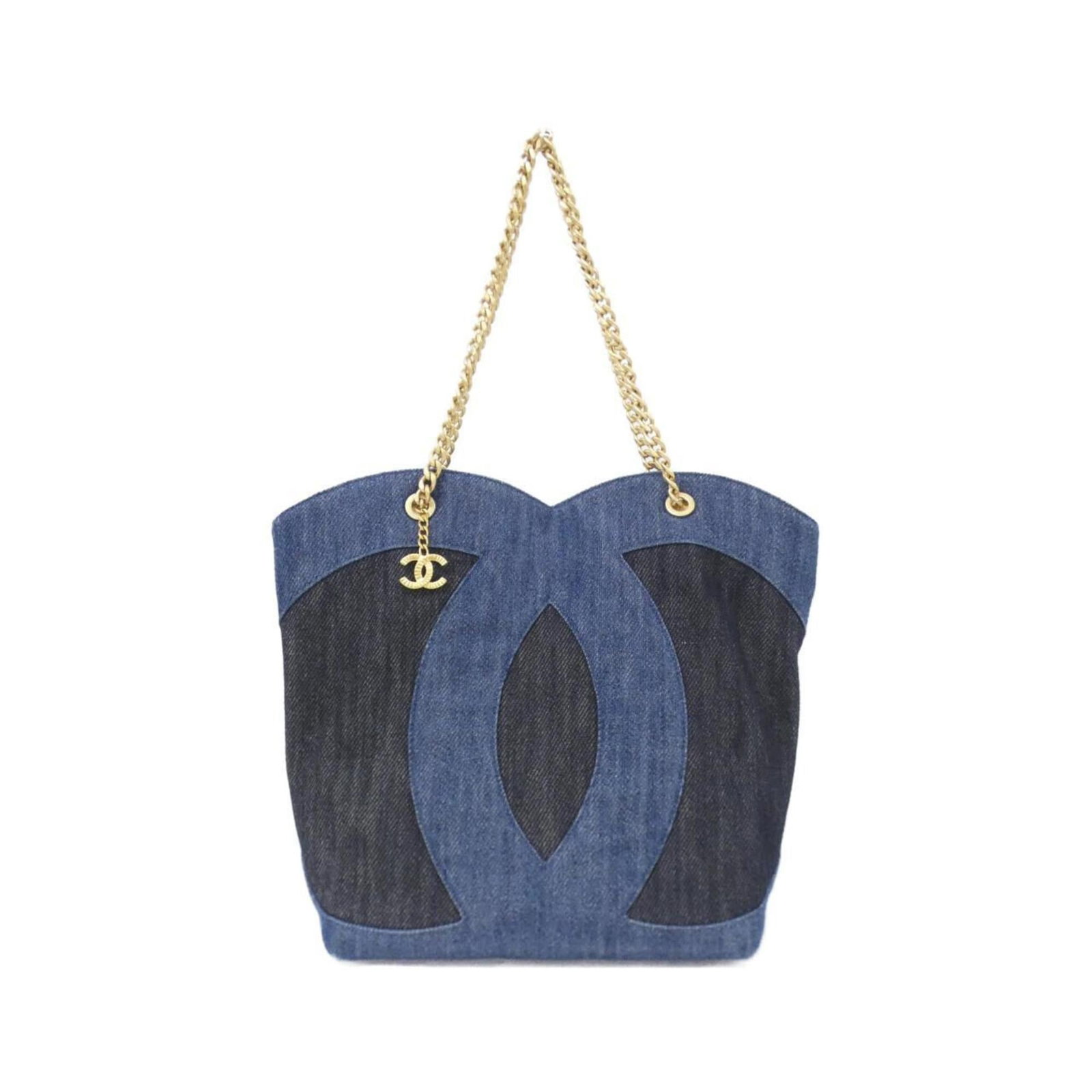 Chanel Handbag Pouch Denim (1 of 8)