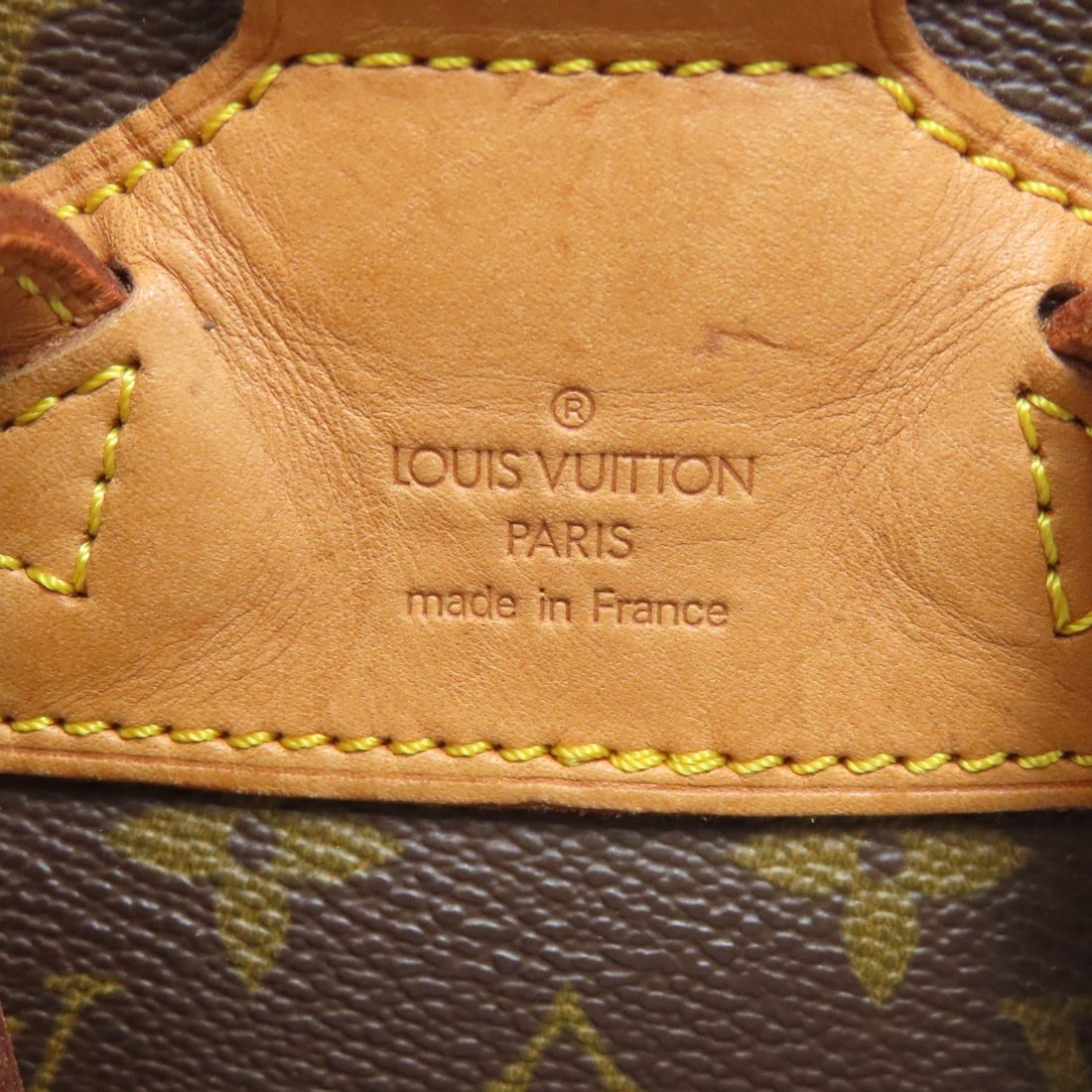 Medium M51136 Louis Vuitton Backpack Monogram Daypack - 6