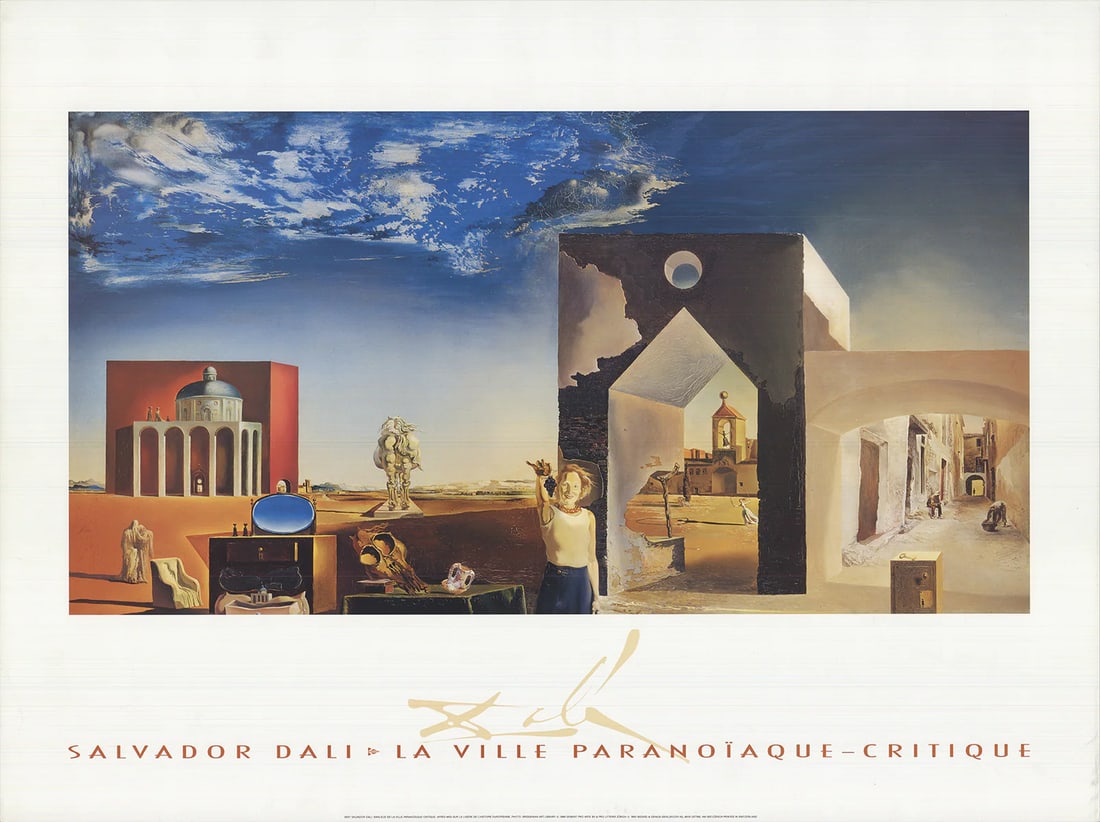 Paranoiac-Critical Salvador Dali 1989 Surr (1 of 19)