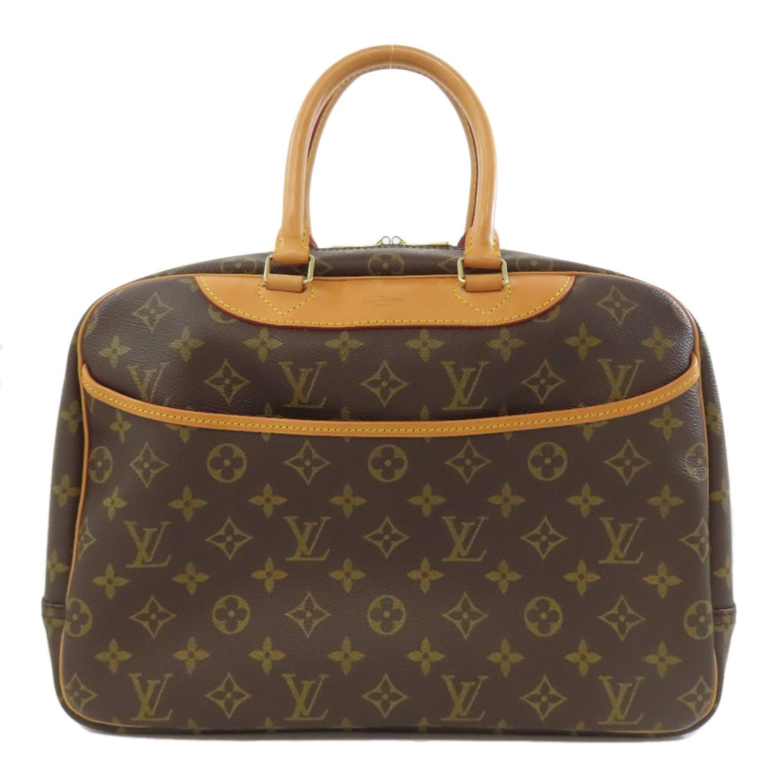 Canvas bag tote monogram Louis Vuitton M47270 Deauville: Canvas bag tote monogram Louis Vuitton M47270 Deauville Monogram canvas exterior in classic Louis Vuitton style. This iconic tote bag features the timeless monogram pattern and is made from high-quali