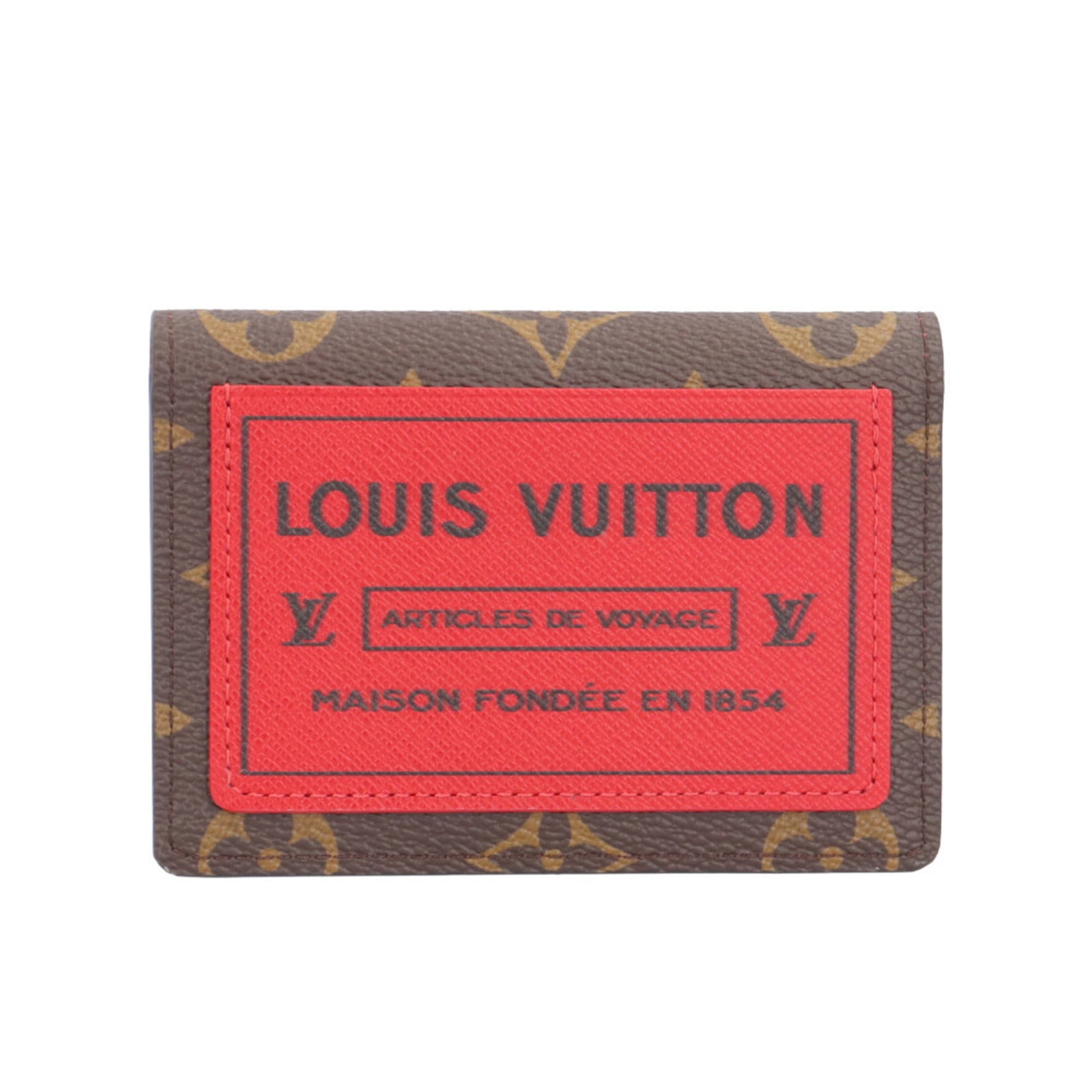 Louis Vuitton Business Card Case Monogram: Louis Vuitton Business Card Case Monogram This Louis Vuitton Business Card Case Monogram is a unique accessory featuring the iconic brand's signature monogram pattern in brown. With its classic design