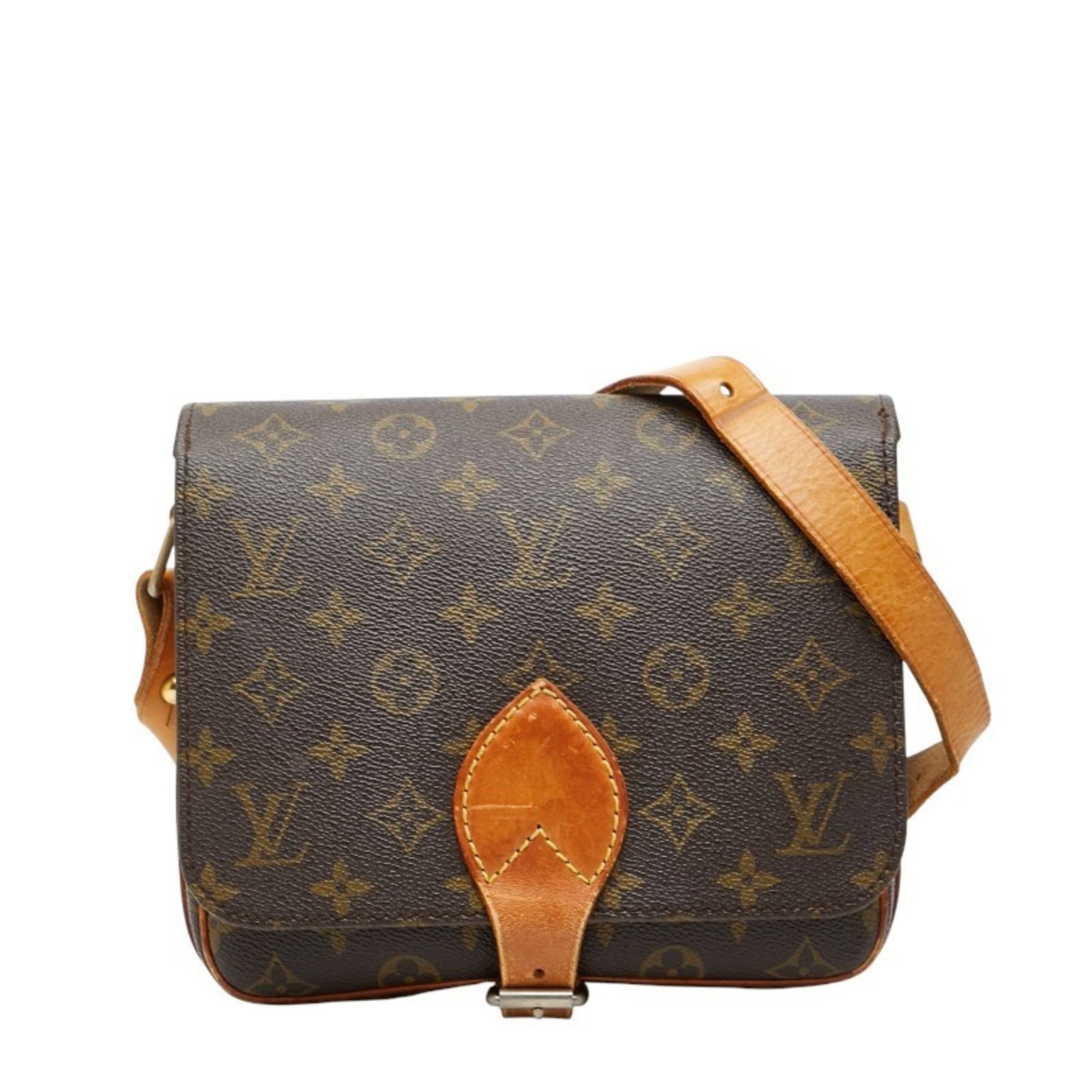 Louis Vuitton Shoulder Bag Pvc Leather: Louis Vuitton Shoulder Bag Pvc Leather This Louis Vuitton shoulder bag features a unique blend of Pvc and leather materials in a classic brown color. With its distinctive design and durable