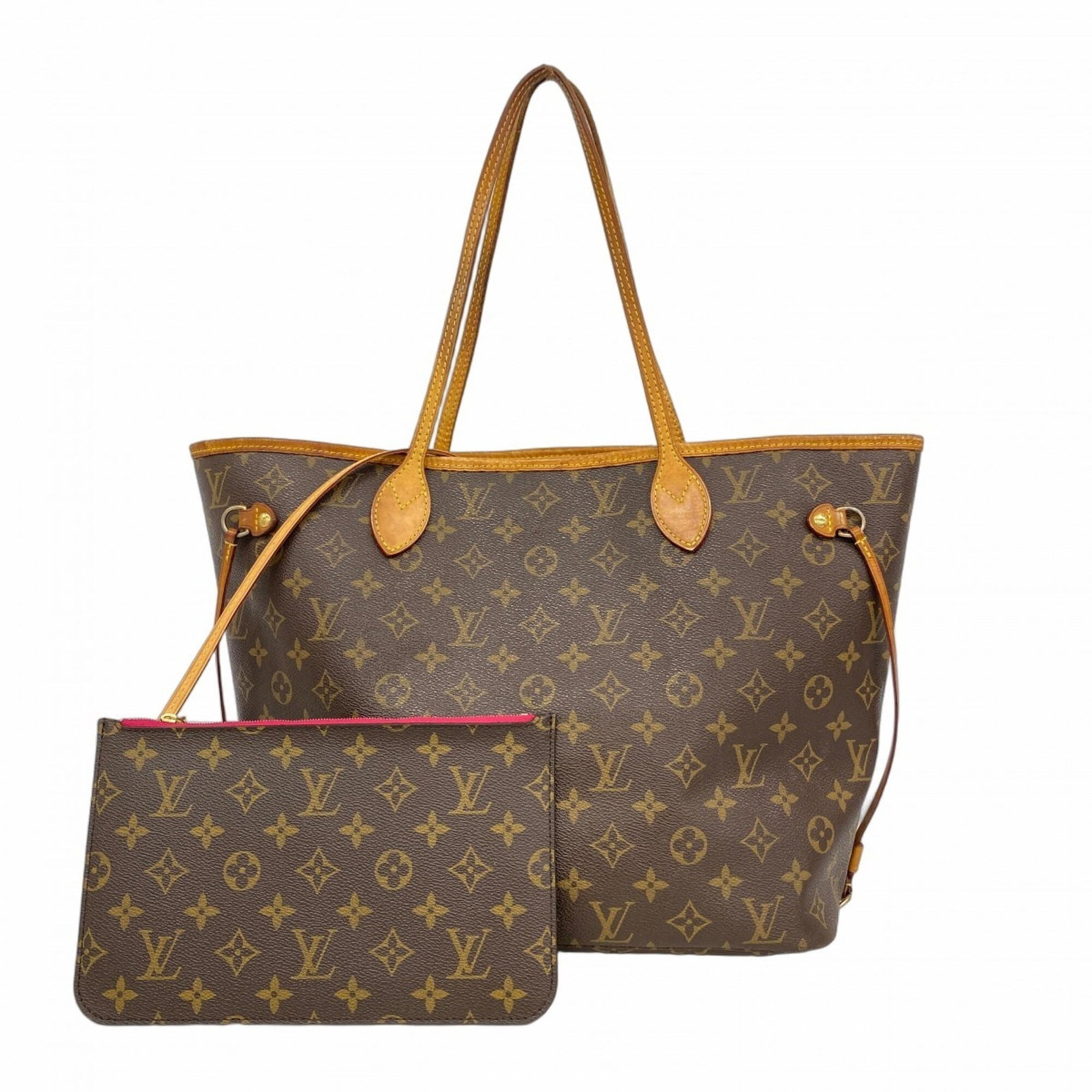 Louis Vuitton Tote Bag: Louis Vuitton Tote Bag This Louis Vuitton tote bag features a Pivoine color and measures 29cm x 32cm x 16cm. With its classic design and durable construction, this used tote bag has some traces of