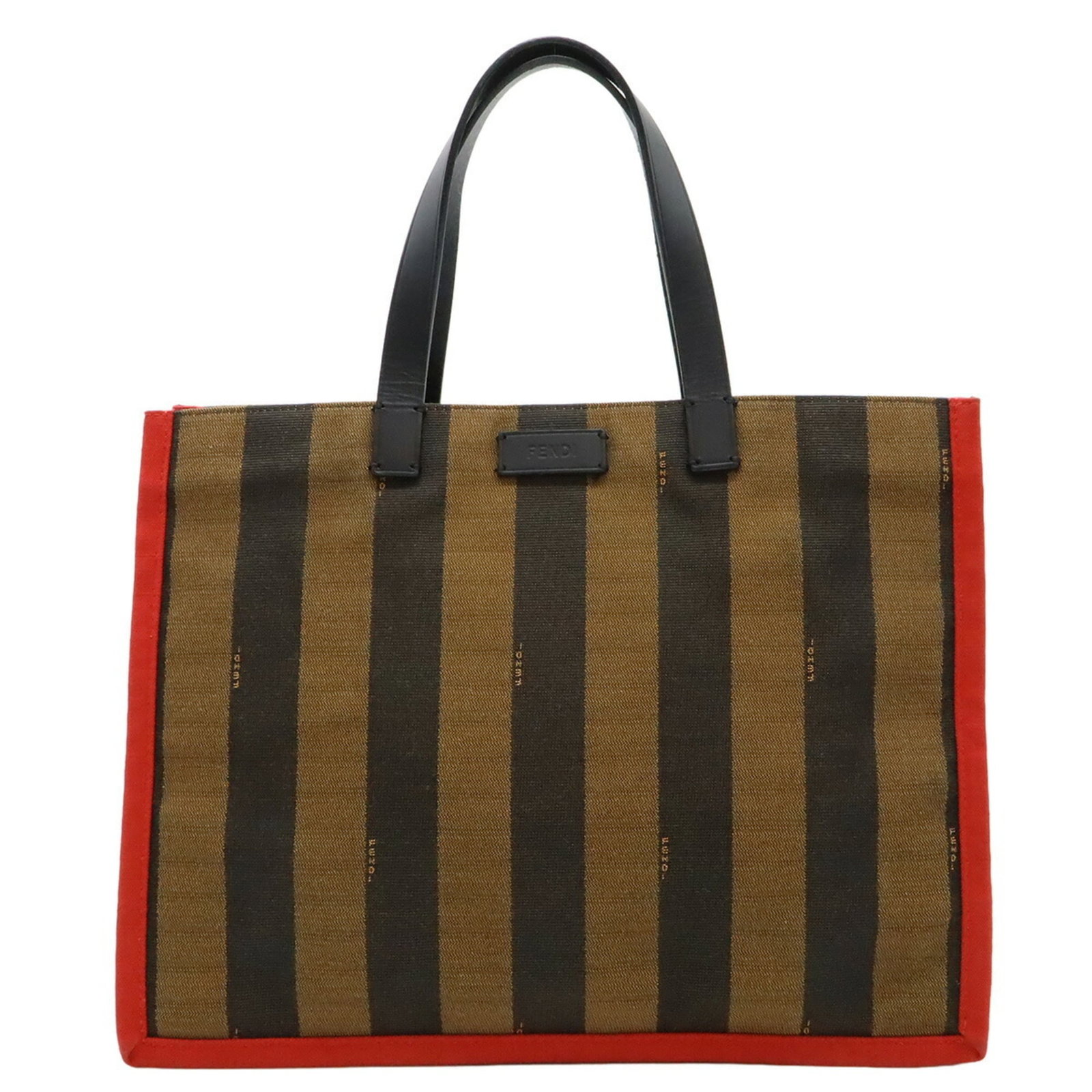 Fendi Handbag Pouch Shoulder Bag Tote Bag Canvas (1 of 8)