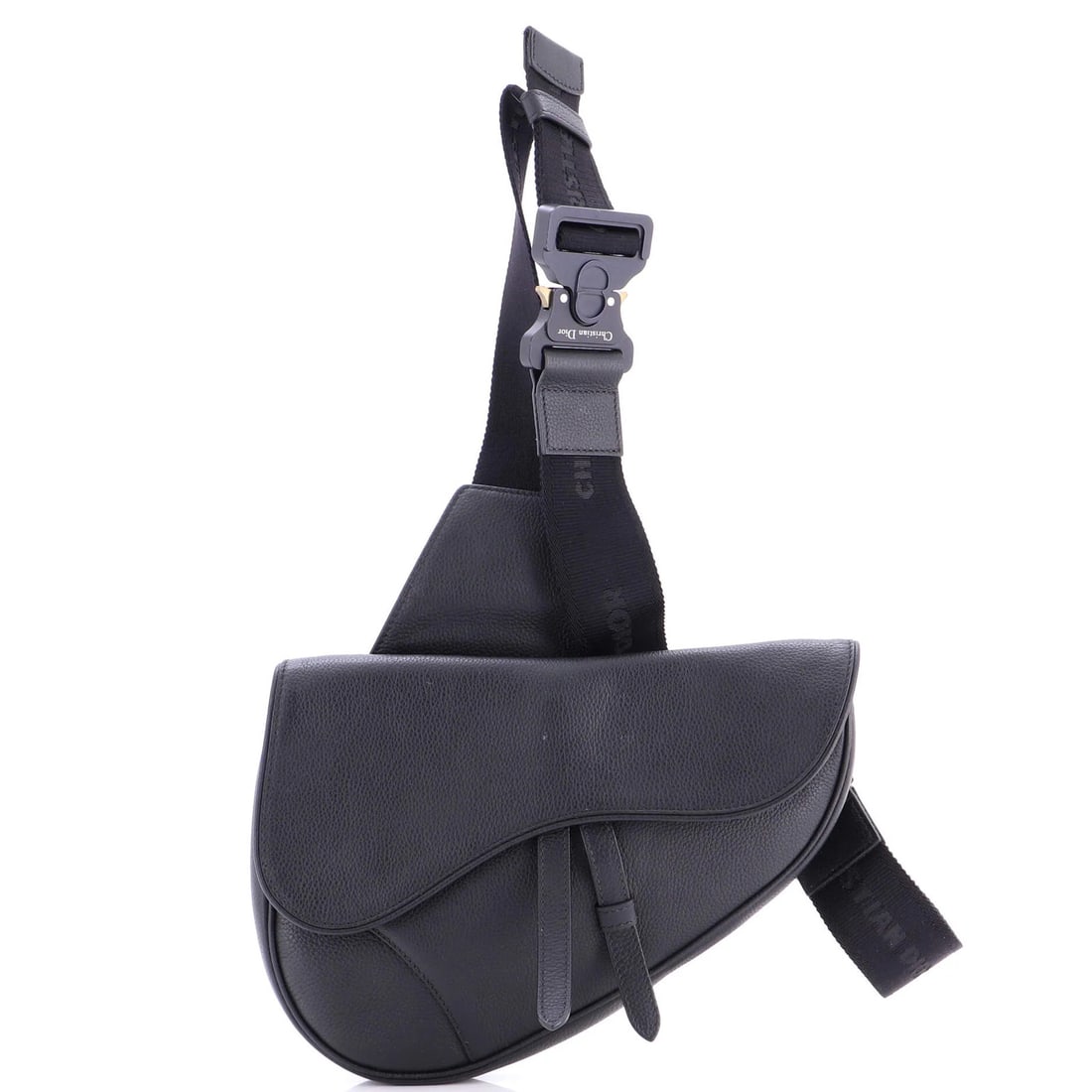 Saddle Crossbody Dior Leather Mini Christian (1 of 8)