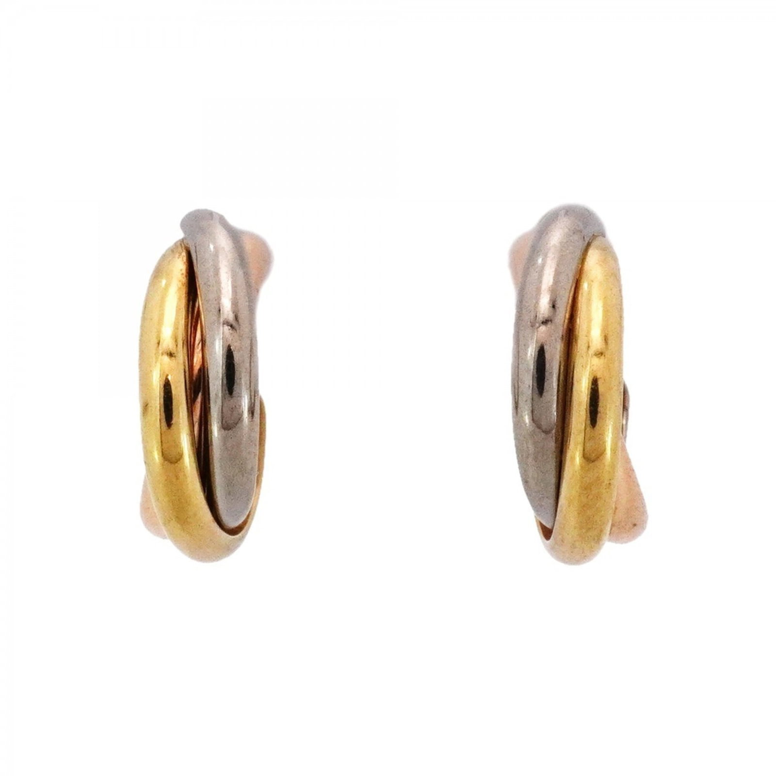 Cartier Stud Earrings Pink Gold (18K) White Gold (18K) Yellow Gold (18K): Cartier Stud Earrings Pink Gold (18K) White Gold (18K) Yellow Gold (18K) Stud earrings from Cartier in pink gold (18K), white gold (18K), and yellow gold (18K) combine elegance with versatility. The
