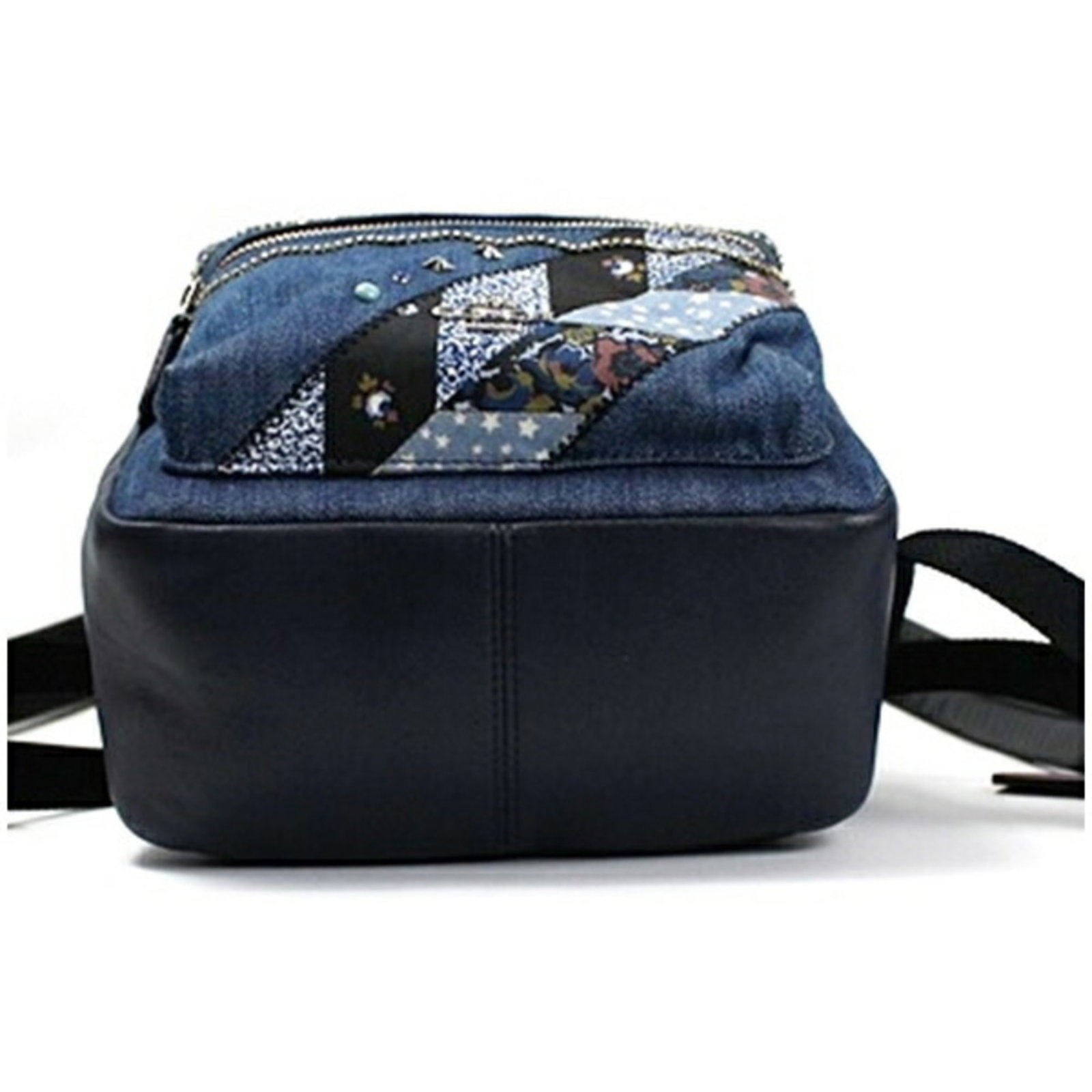 Coach Backpack Denim Leather - 5