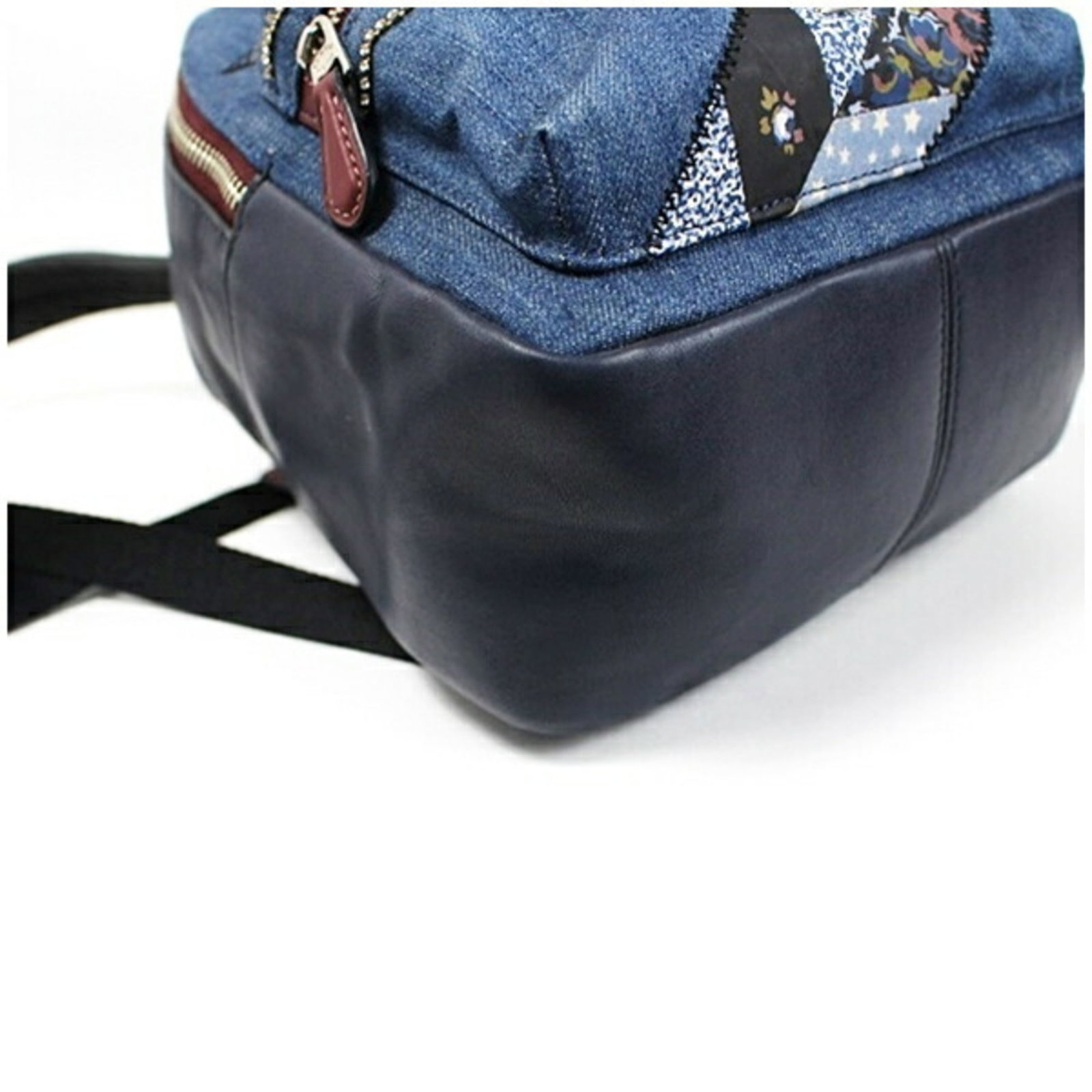 Coach Backpack Denim Leather - 7