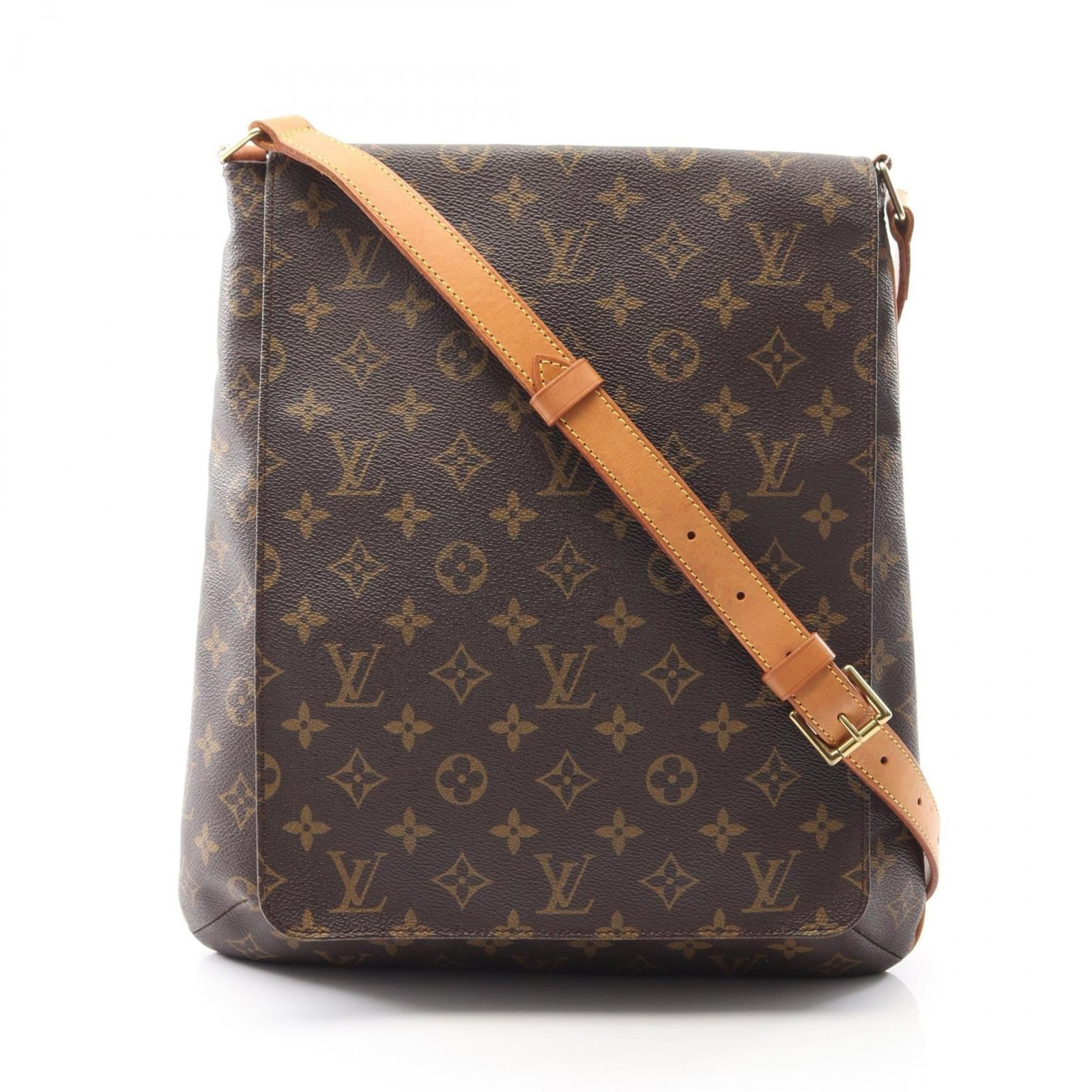 Louis Vuitton Shoulder Bag Pvc Leather: Louis Vuitton Shoulder Bag Pvc Leather This Louis Vuitton shoulder bag features pvc leather and brown color. The bag has a classic design with a size of 35cm x 31cm x 9cm, making it a practical choice