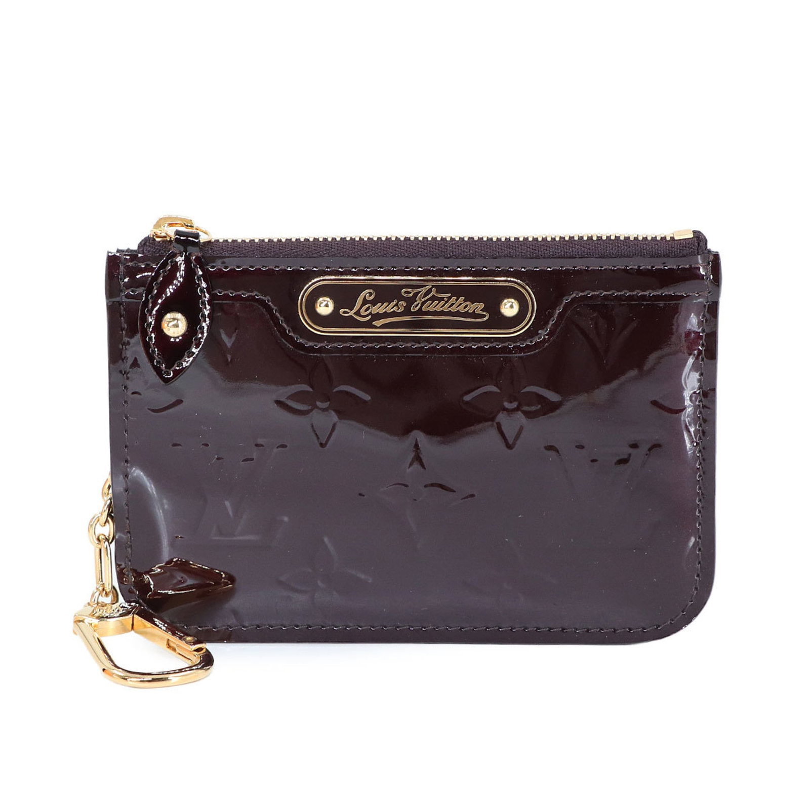 Louis Vuitton Coin Purse/Coin Case Vernis: Louis Vuitton Coin Purse/Coin Case Vernis The Louis Vuitton Coin Purse/Coin Case Vernis features a vibrant Amarante color and Vernis material, adding a touch of elegance to any accessory collection. T