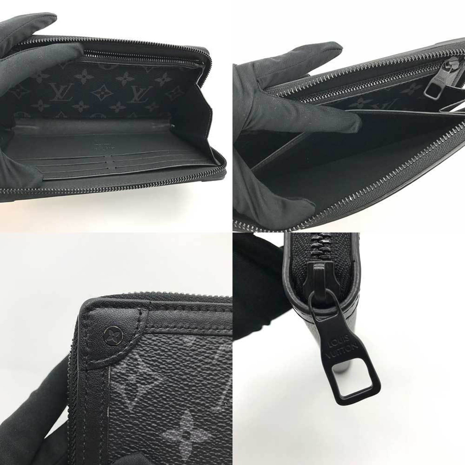 Louis Vuitton Long Wallet (Bi-Fold) Monogram Eclipse - 4