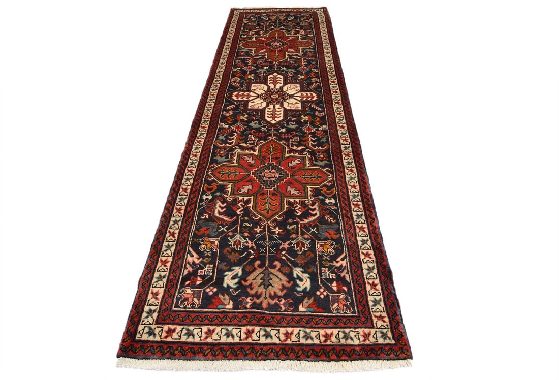 Handmade Geometric Oriented Carpet - 3