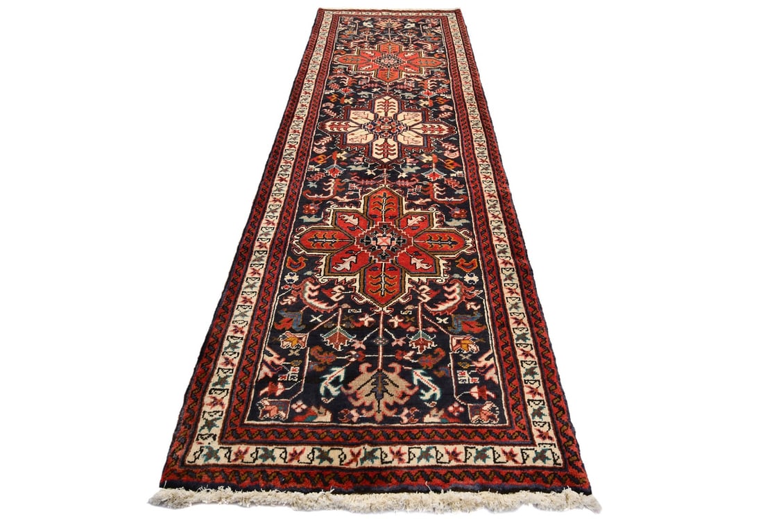 Handmade Geometric Oriented Carpet - 6