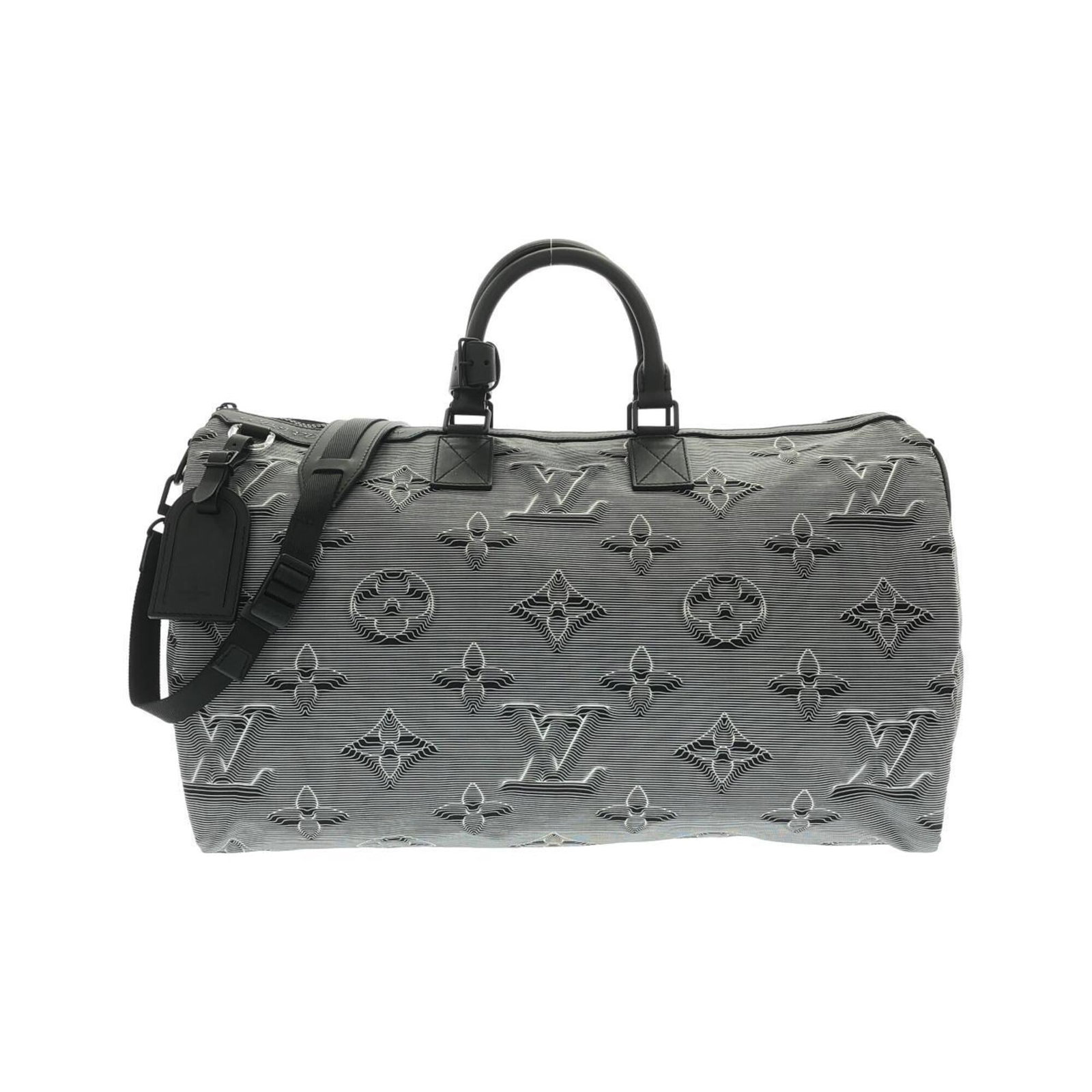 Louis Vuitton Boston Bag Canvas: Louis Vuitton Boston Bag Canvas The Louis Vuitton Boston Bag Canvas is a stylish and versatile accessory. Made from high-quality canvas, this black bag features classic design elements with a modern t