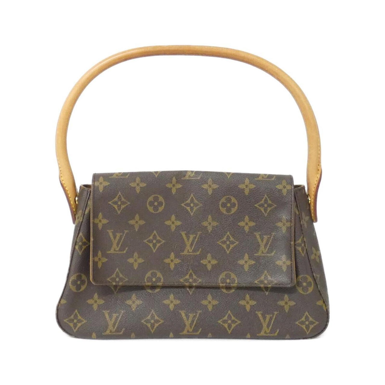 Louis Vuitton Shoulder Bag Coated Canvas: Louis Vuitton Shoulder Bag Coated Canvas The Louis Vuitton Shoulder Bag Coated Canvas boasts its classic design and durable construction. With its gold hardware and marron color, this stylish bag feat
