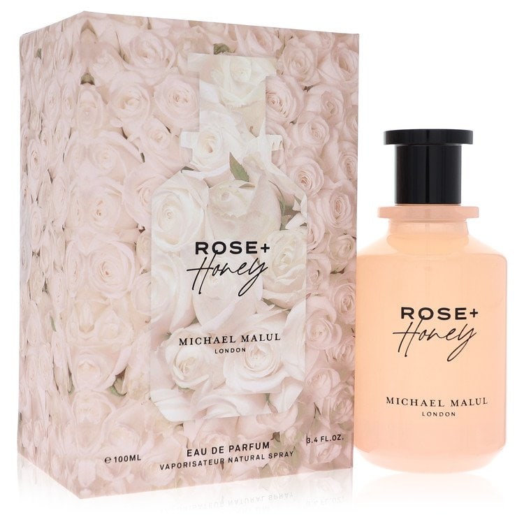 Michael Malul Rose + Honey Perfume By Michael Malul Eau De Parfum Spray: Michael Malul Rose + Honey Perfume By Michael Malul Eau De Parfum Spray Michael Malul Rose + Honey Perfume By Michael Malul Eau De Parfum Spray. This 3.4 oz eau de parfum spray features a fragrance de