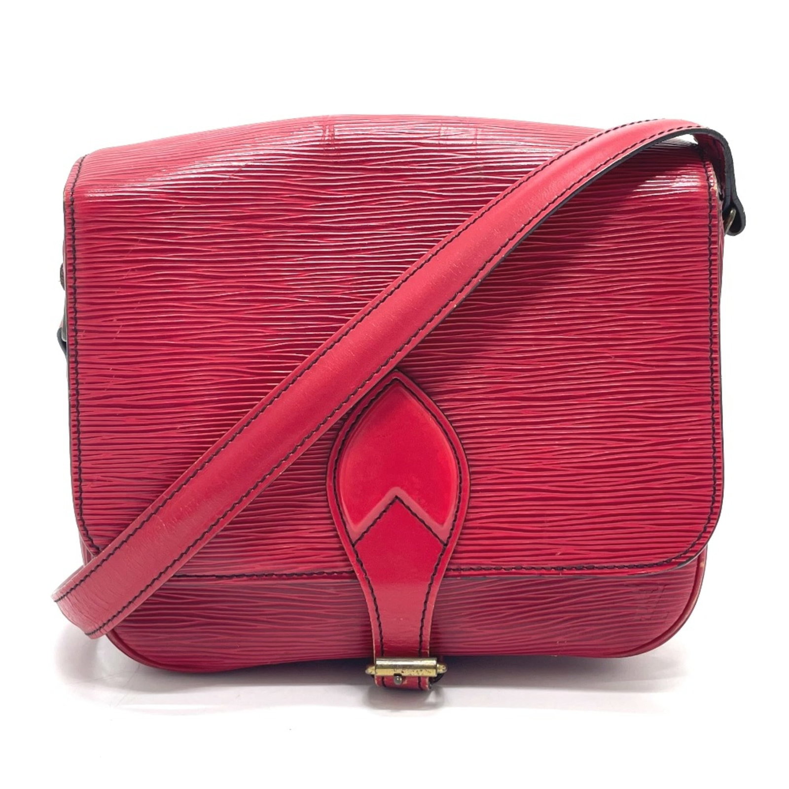 Louis Vuitton Shoulder Bag Leather: Louis Vuitton Shoulder Bag Leather Red Louis Vuitton Leather Shoulder Bag - A stylish and timeless accessory. This classic shoulder bag features a rich red leather exterior with a sturdy handle and