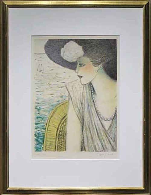 Summer memories lithographed by ED, circa 1911.: Summer memories lithographed by ED, circa 1911. Lithographed by ED in 1911, this Summer memories print showcases a beautiful and nostalgic artwork from circa early 20th century. The lithograph