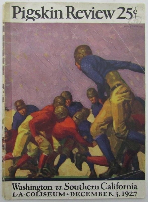 USC Pigskin Review Football Game Program 12/ 3/ 27: USC Pigskin Review Football Game Program 12/ 3/ 27 Original USC Pigskin Review Football Game Program from December 3, 27. This program features the original content and design of the game, providing