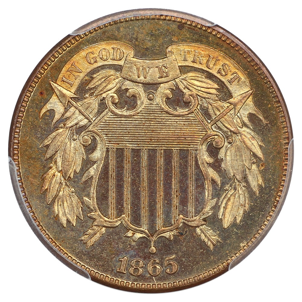 PCGS Proof 66 RD Ex D L Hansen - 3