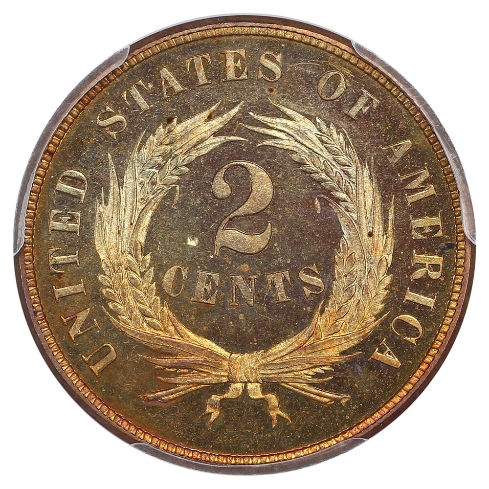 PCGS Proof 66 RD Ex D L Hansen - 4
