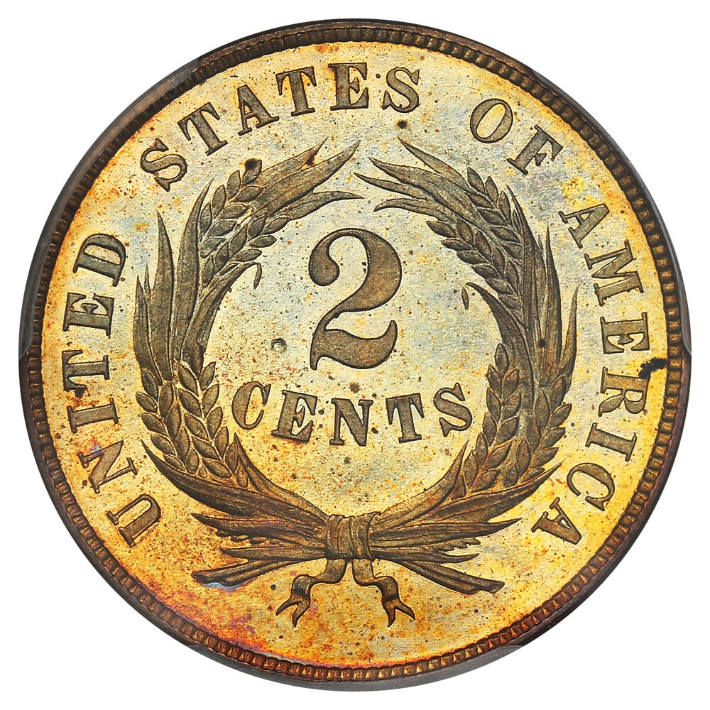 PCGS Proof 66 RD Ex D L Hansen - 6