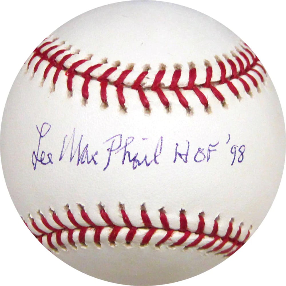 MacPhail HOF 98 Autographed Official Baseball: MacPhail HOF 98 Autographed Official Baseball Exceptional 98 Autographed Official Baseball available for auction. Review complete item specifications below for detailed information. Item Specifics: ?