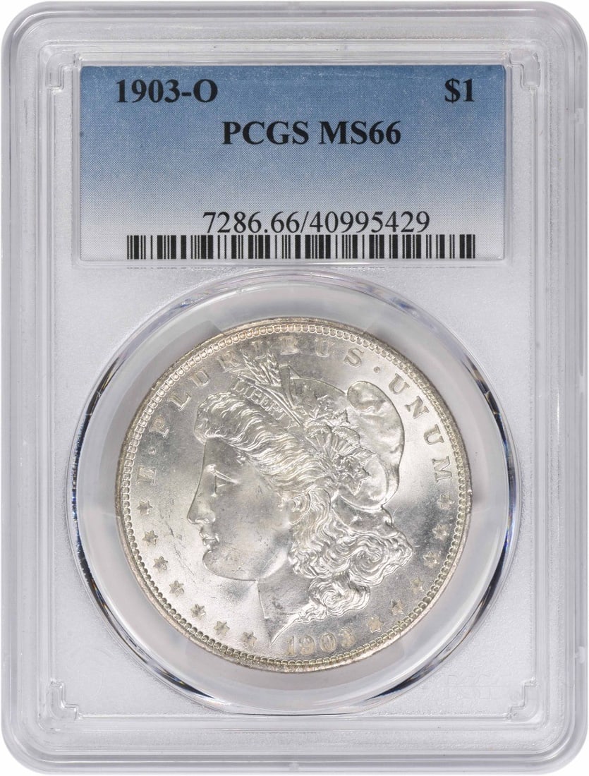 Morgan Silver Dollar MS66 PCGS: Morgan Silver Dollar MS66 PCGS The Morgan Silver Dollar MS66 PCGS is a highly detailed and well-crafted coin featuring George T. Morgan's iconic design, with its reeded edge and distinctive mint mark