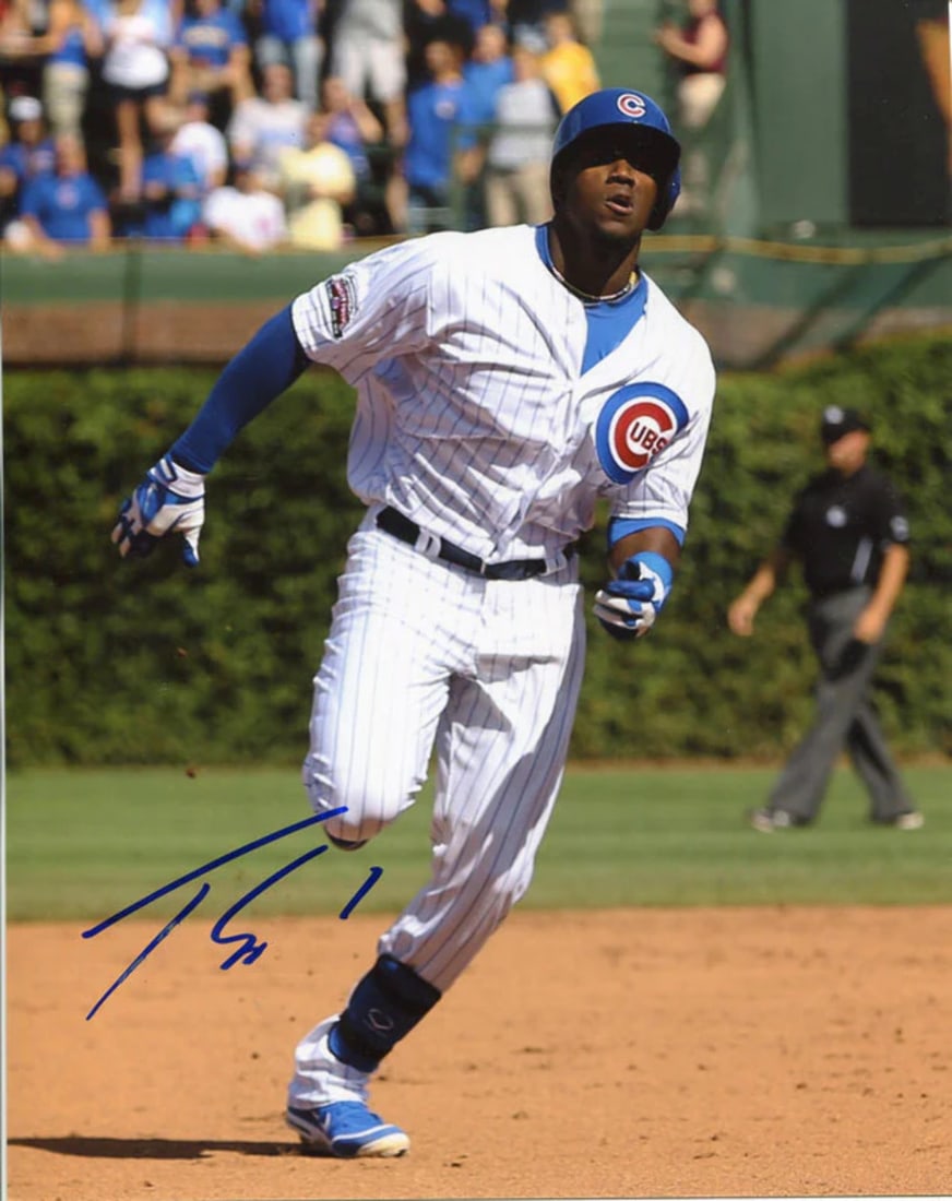 Soler Jorge Autographed 8x10 Photo: Soler Jorge Autographed 8x10 Photo Exceptional Soler Jorge Autographed Photo available for auction. Review complete item specifications below for detailed information. Item Specifics: Jorge Soler