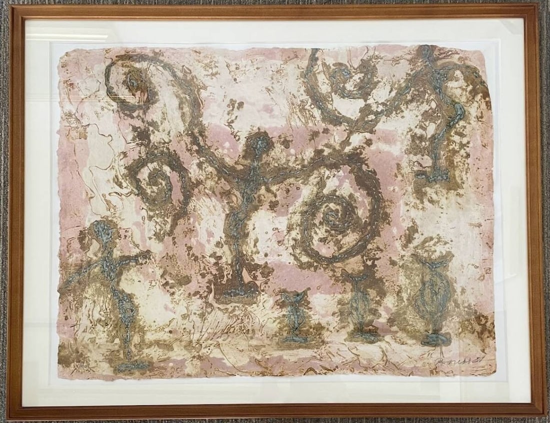 Pierre Marie Brisson Joy Limited Edition Signed Art Print 95 Textured Frame: Pierre Marie Brisson Joy Limited Edition Signed Art Print 95 Textured Frame Exceptional Pierre Marie Brisson Joy Limited available for auction. Review complete item specifications below for detailed i