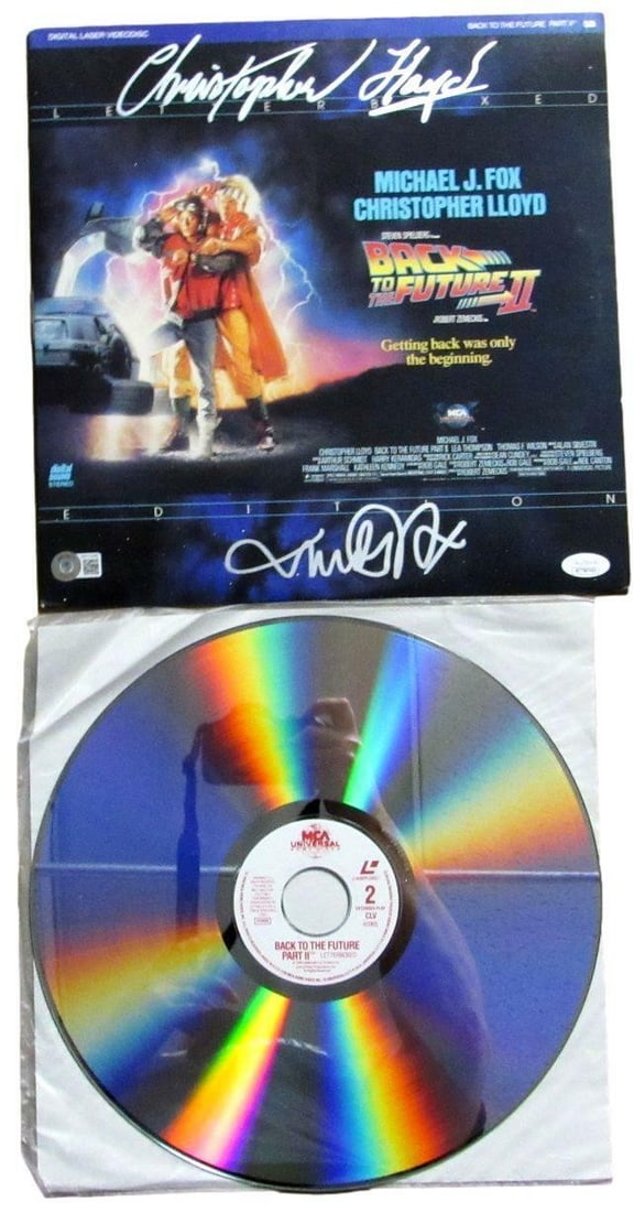 Christopher Lloyd Michael J Fox BTTF2 - 5
