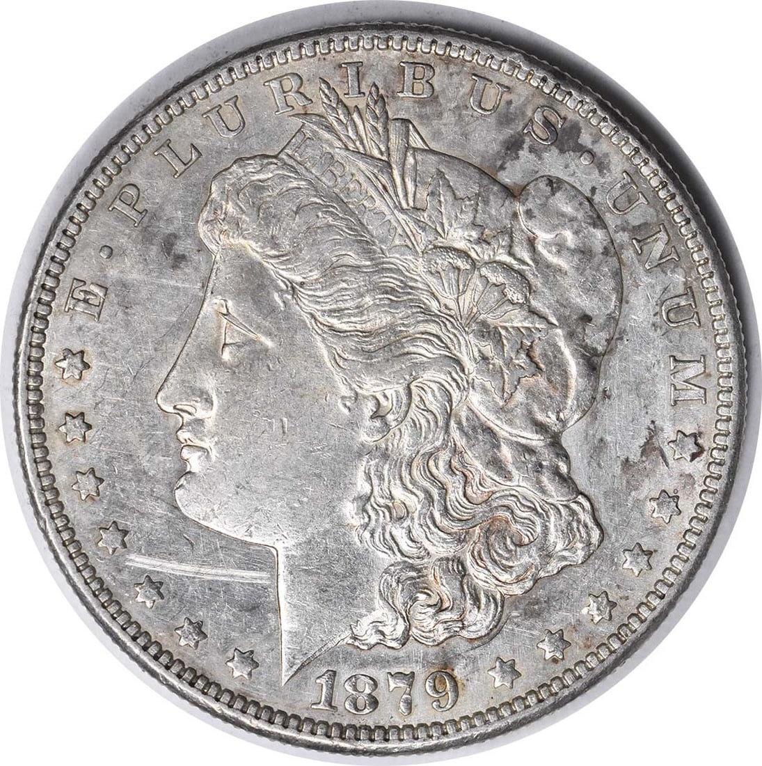 Common Vam Morgan Silver Dollar 1879-78 Reverse Au (1 of 2)