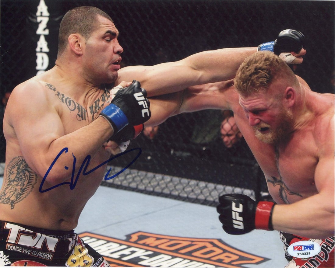 UFC Photo PS AvelasqCain Vautograph (1 of 2)