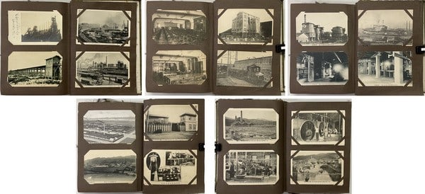 Steel Works Yawata Paper Oji Industrial Postcards Collection (1 of 2)