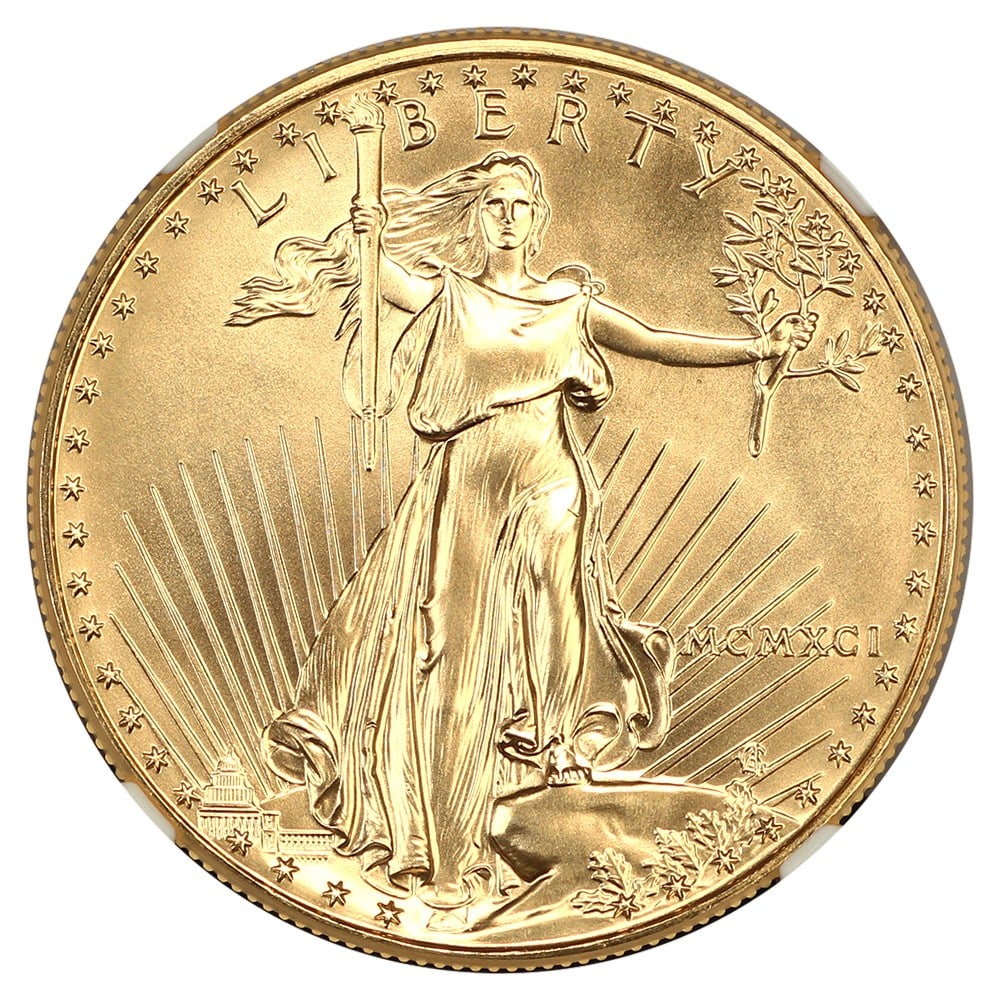 $50 Gold Eagles - 3
