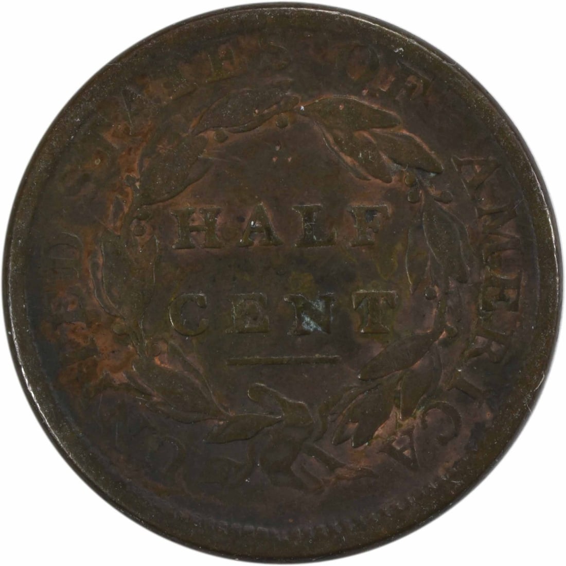 Strict Rules Half Cent 1809 Uncertified - 2