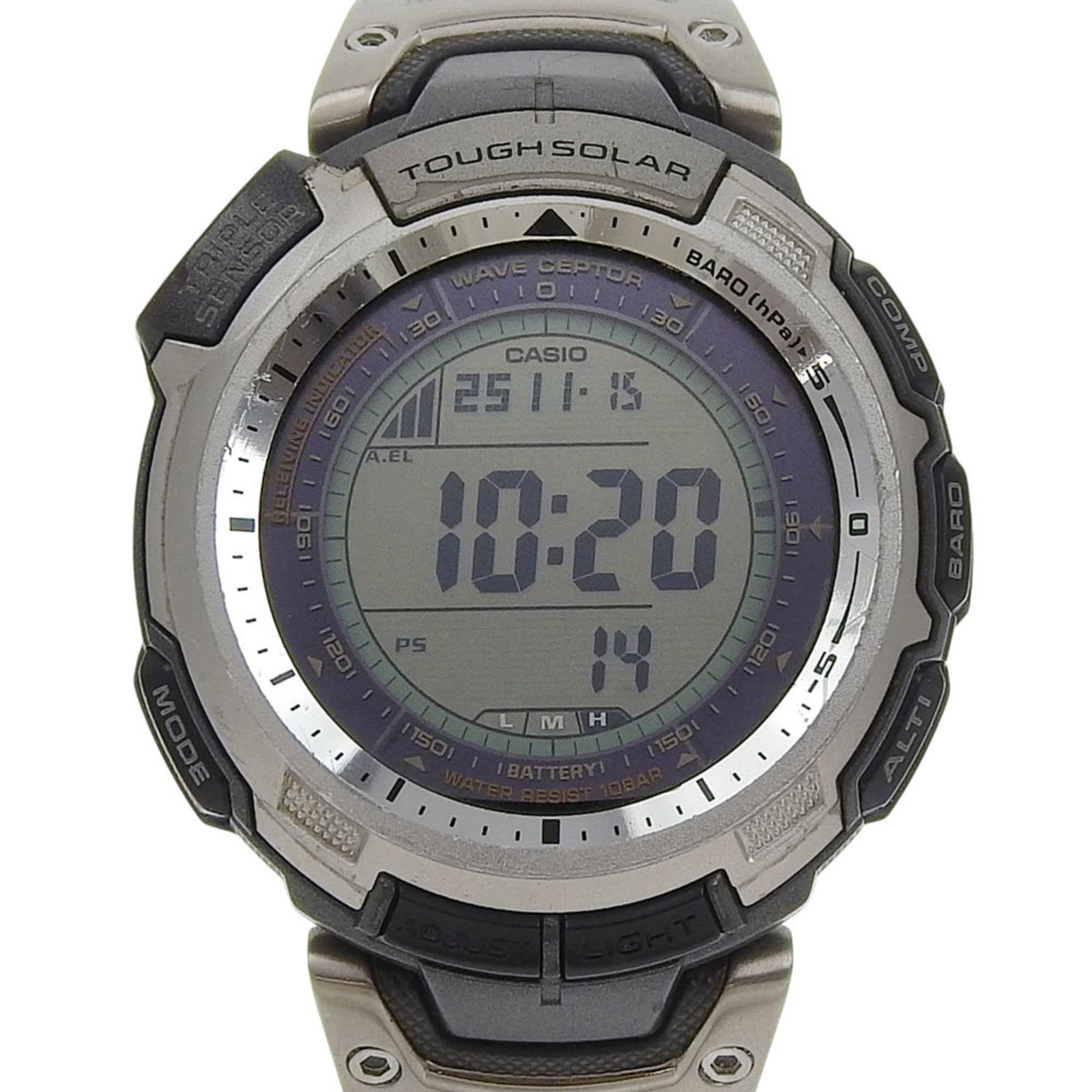 Strict Watch Rules Apply: Strict Watch Rules Apply This Casio watch boasts a rugged 47mm stainless steel case and band, perfect for those who value functionality over fashion. With its digital display and durable