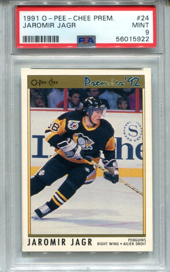 Jagr 1991 O Peechee Premier Card (1 of 2)