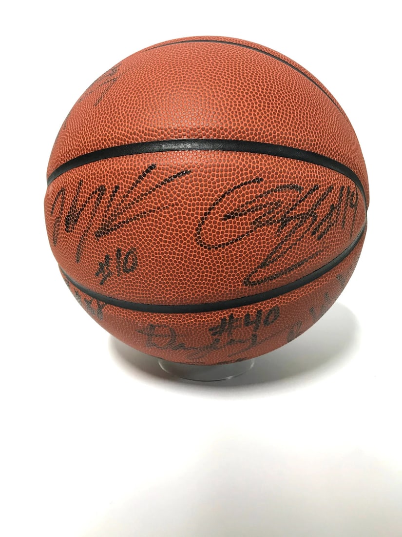Team Signed Basketball - 2